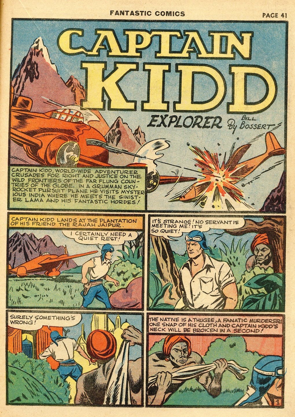 Read online Fantastic Comics comic -  Issue #10 - 42