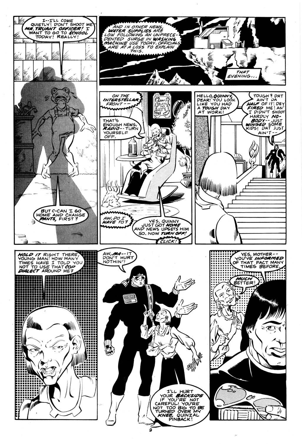 Read online Aristocratic Xtraterrestrial Time-Traveling Thieves comic -  Issue #10 - 11