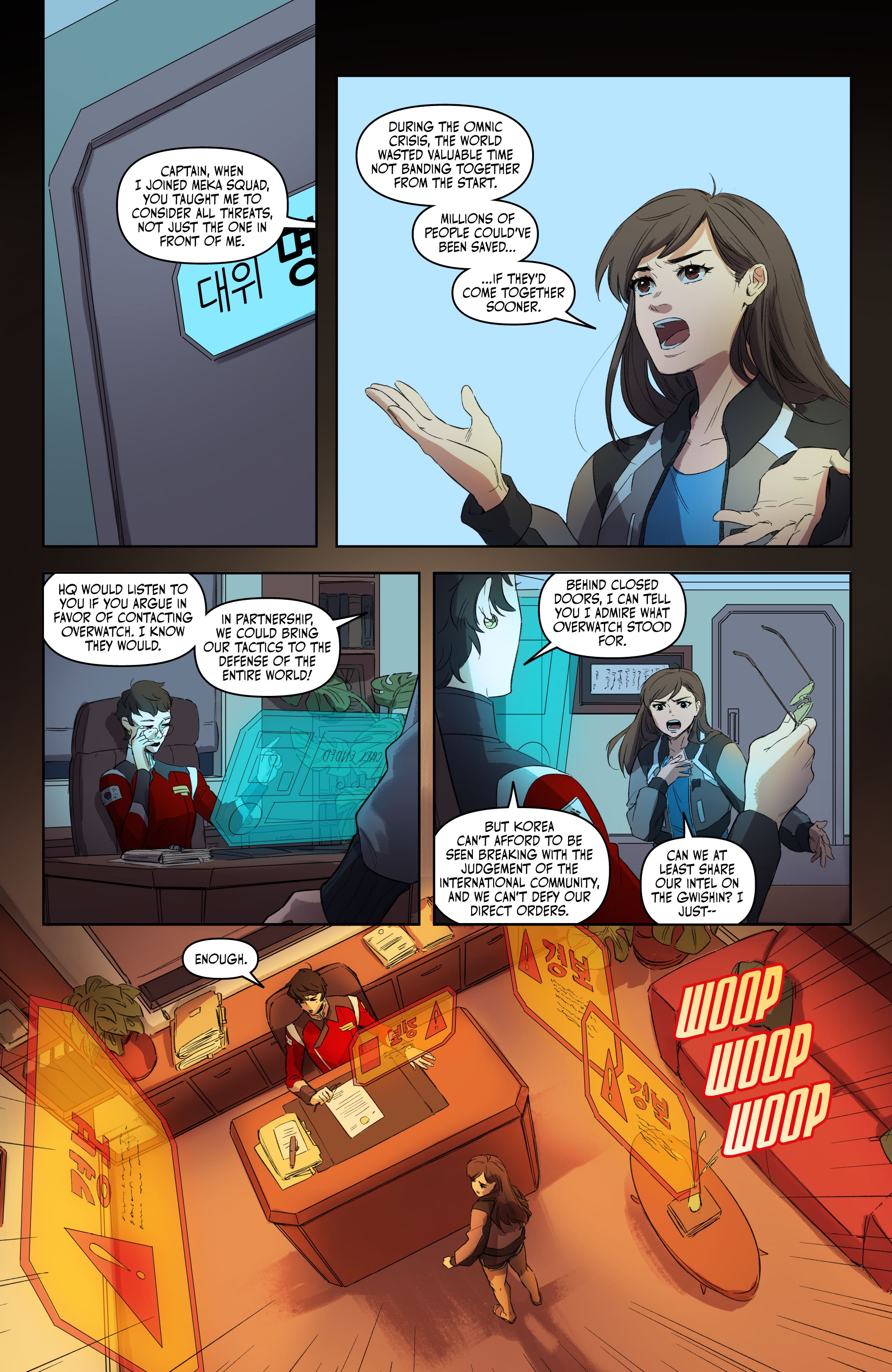 Read online Overwatch: New Blood comic -  Issue #5 - 6