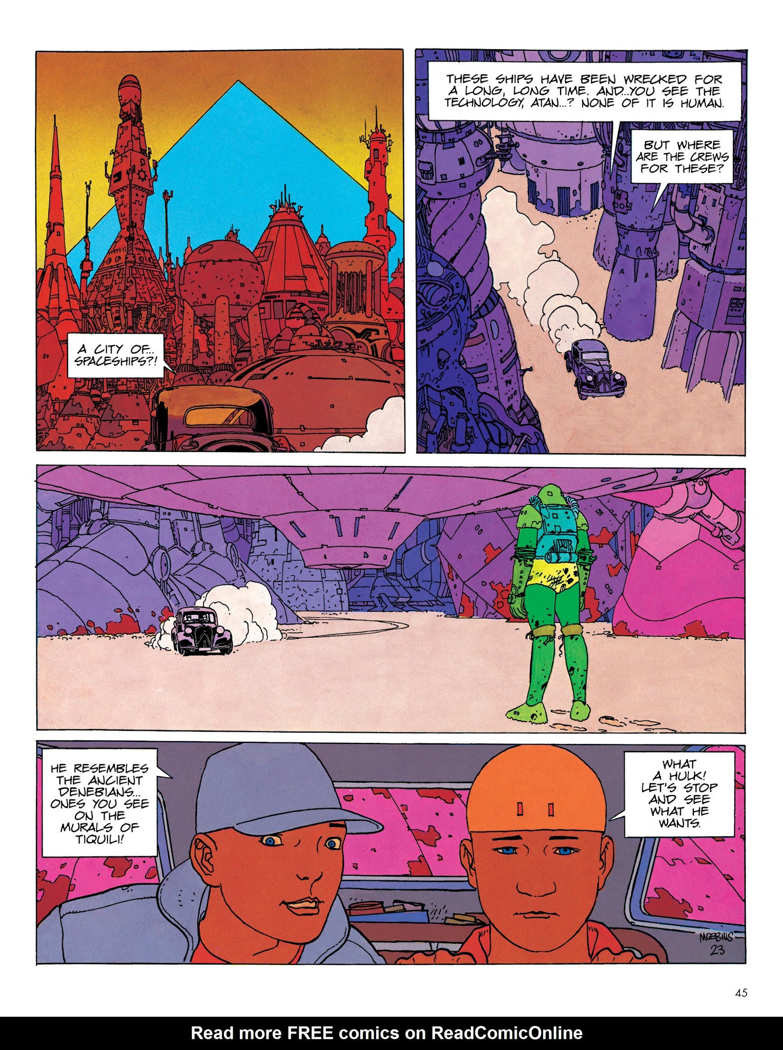 Read online Moebius Library comic -  Issue # TPB - 45