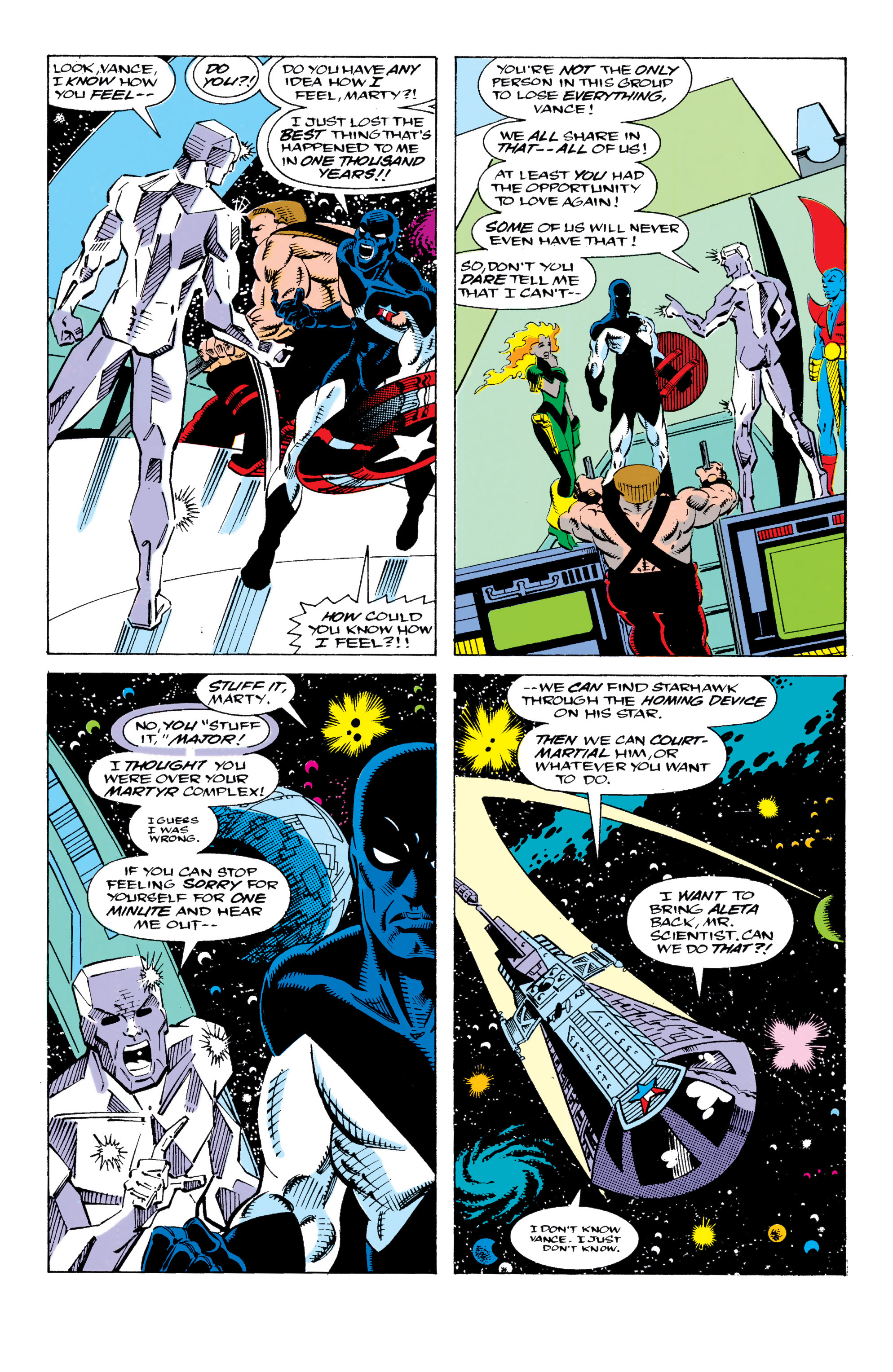 Read online Guardians of the Galaxy (1990) comic -  Issue # _TPB Guardians of the Galaxy by Jim Valentino 2 (Part 3) - 11