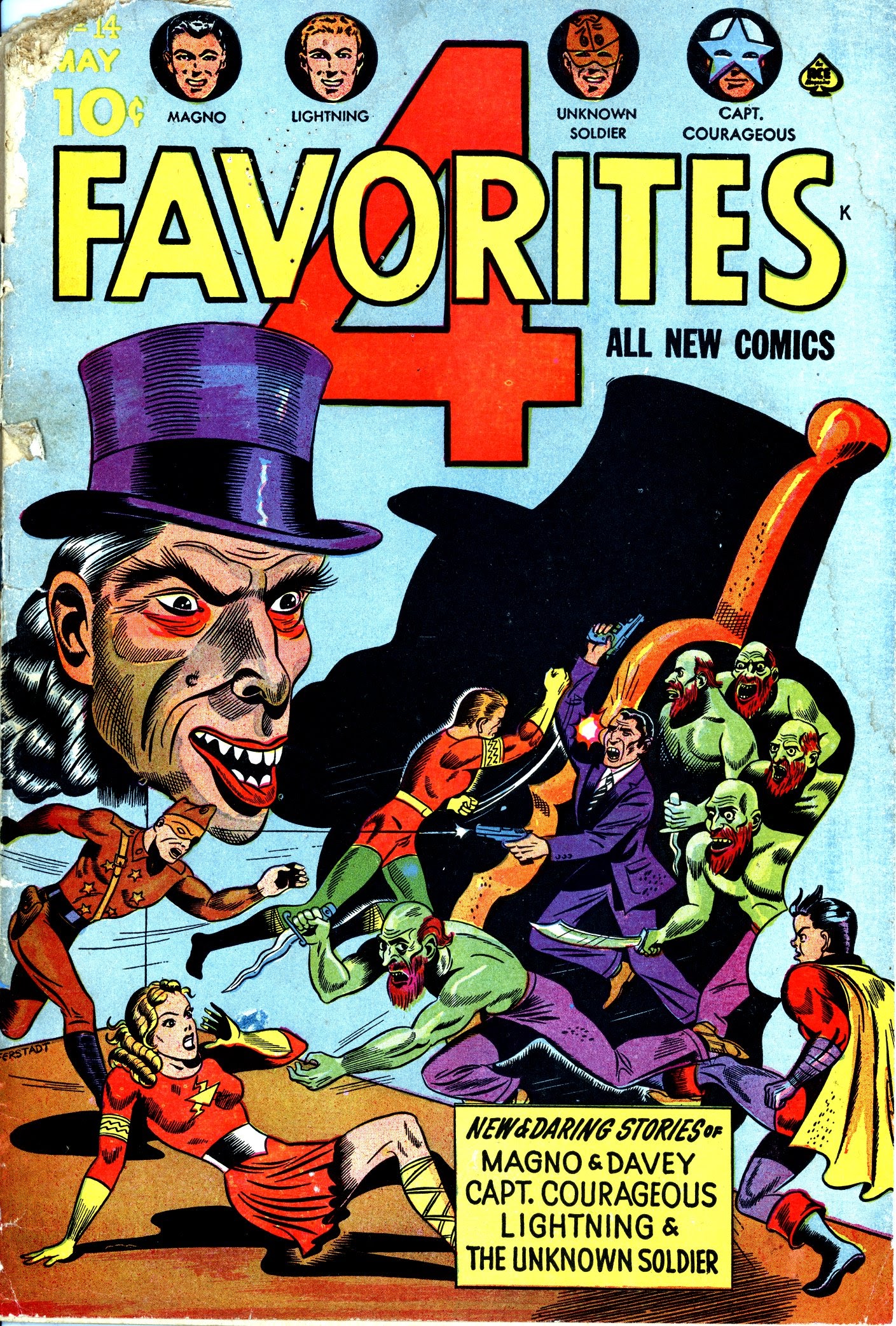 Read online Four Favorites comic -  Issue #14 - 1
