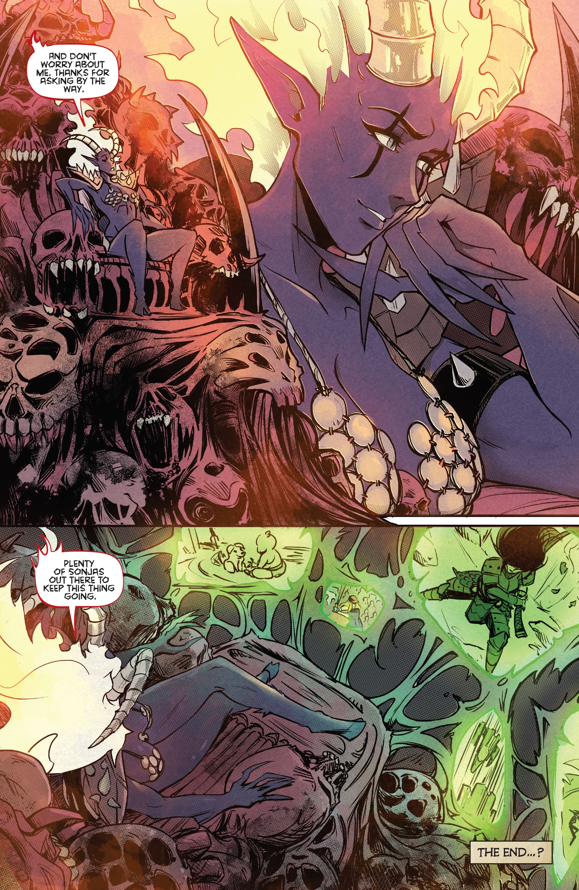 Read online Hell Sonja comic -  Issue #5 - 19