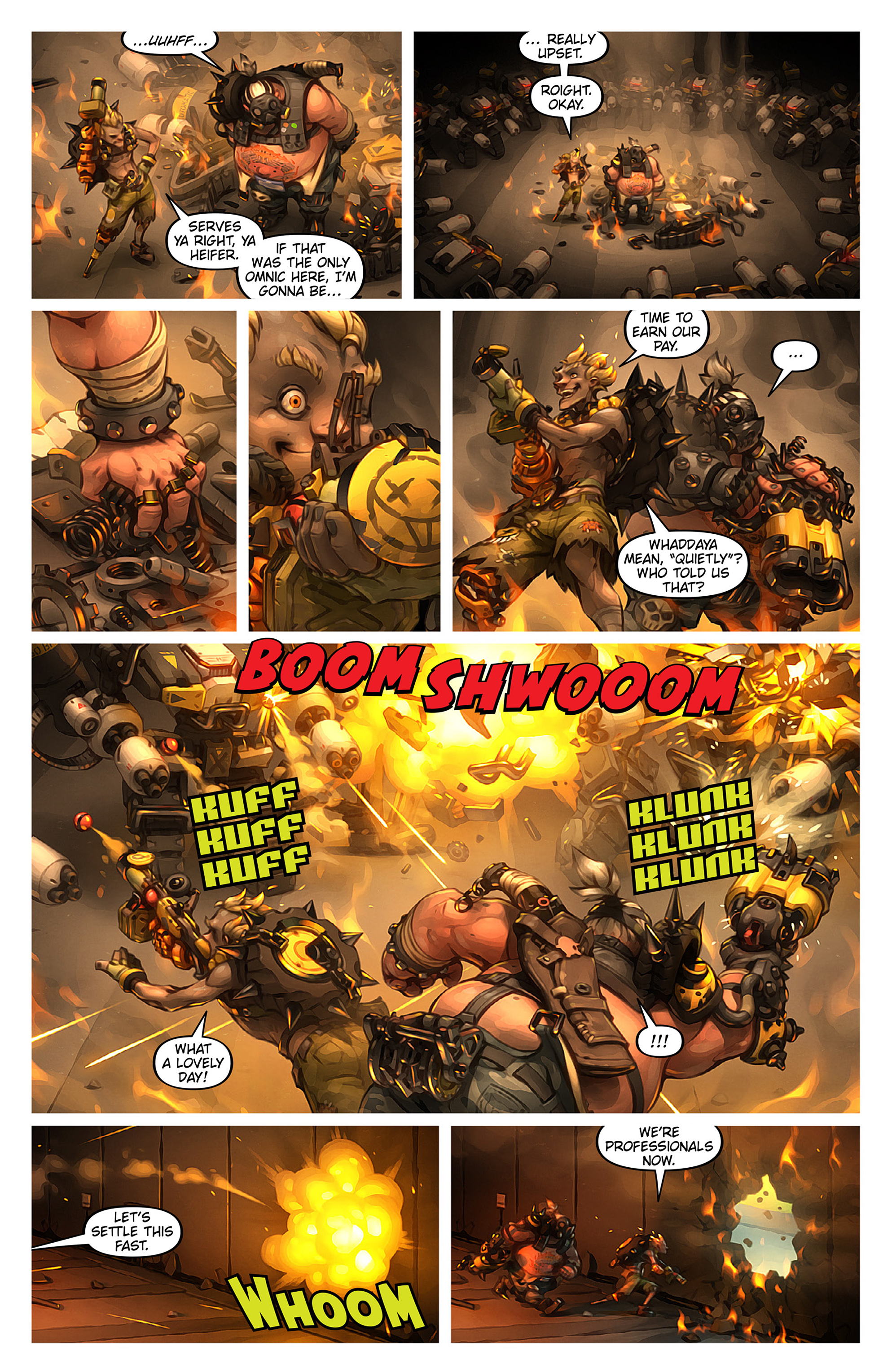 Read online Overwatch comic -  Issue #3 - 6