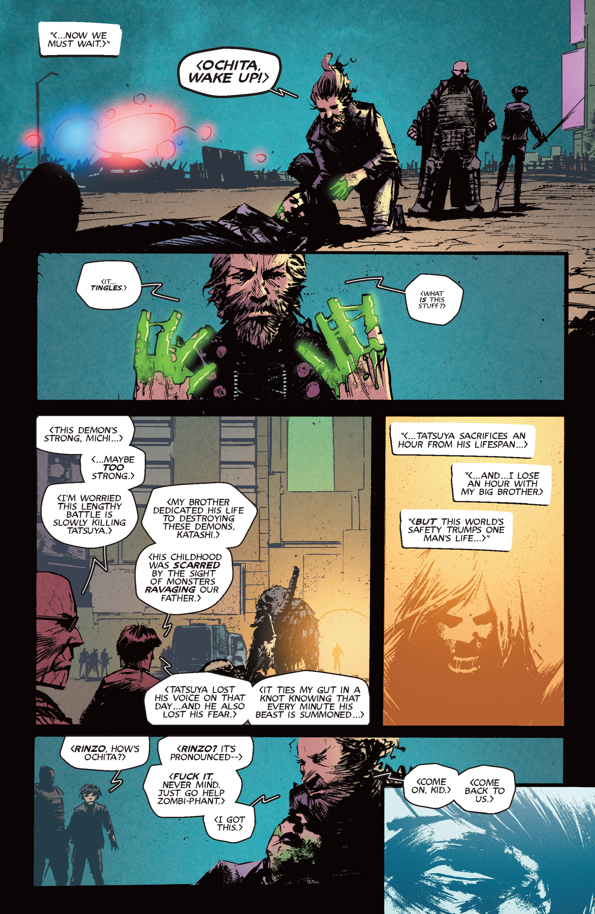 Read online Yakuza Demon Killers comic -  Issue #4 - 5