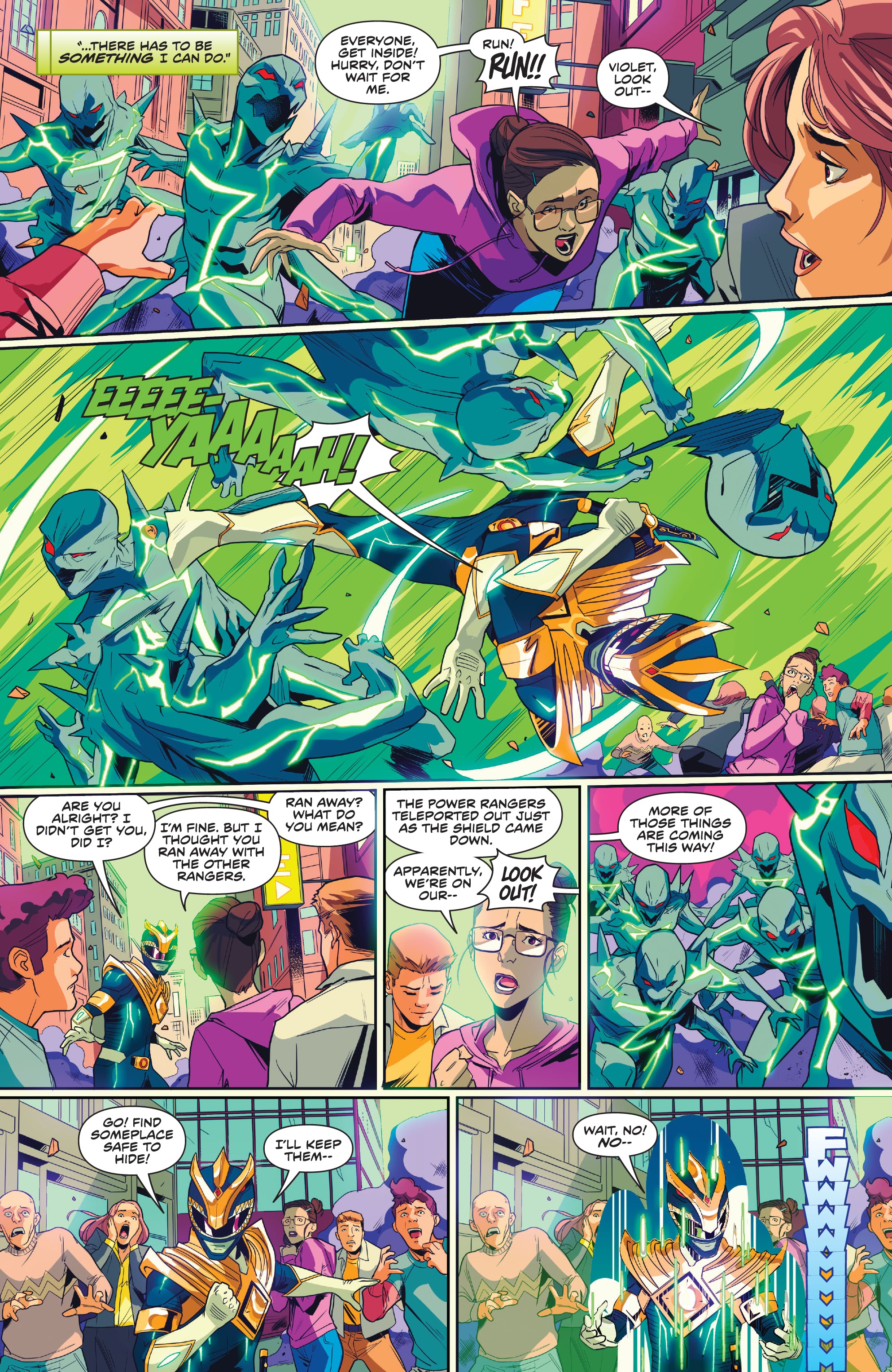 Read online Mighty Morphin comic -  Issue #5 - 21