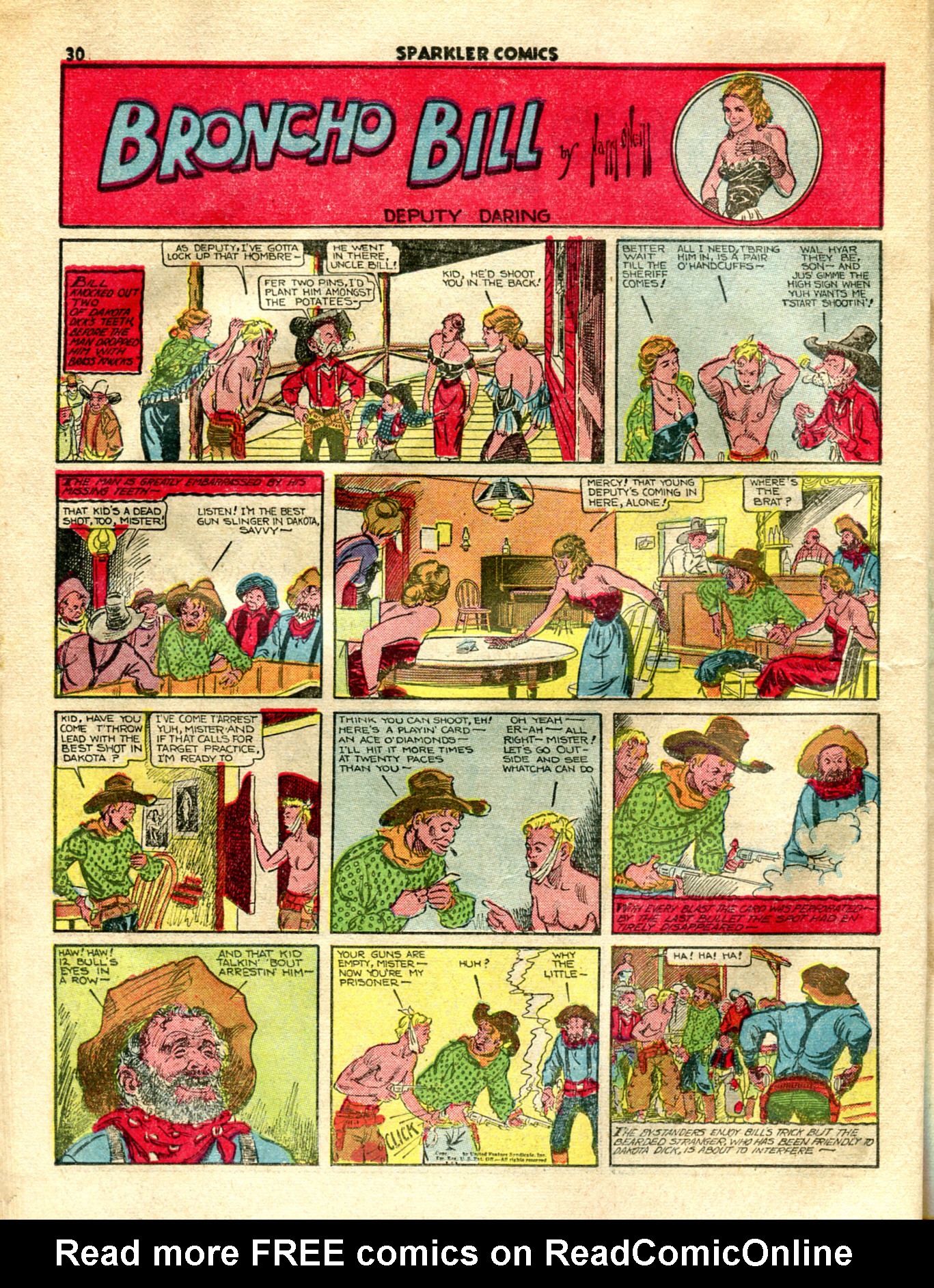 Read online Sparkler Comics comic -  Issue #13 - 32