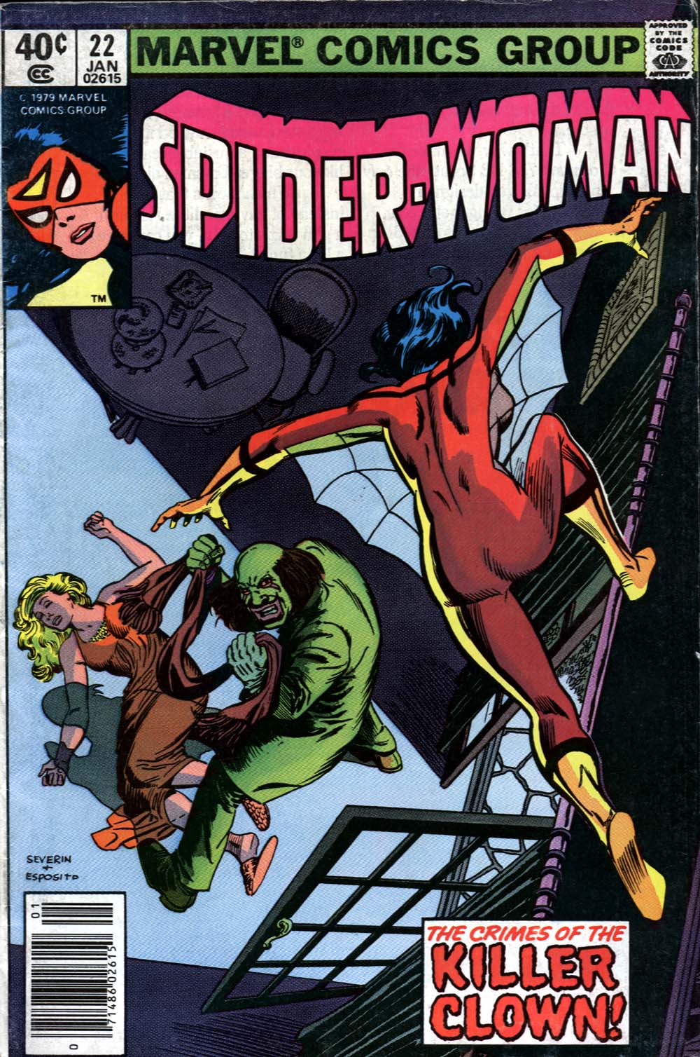 Read online Spider-Woman (1978) comic -  Issue #22 - 1
