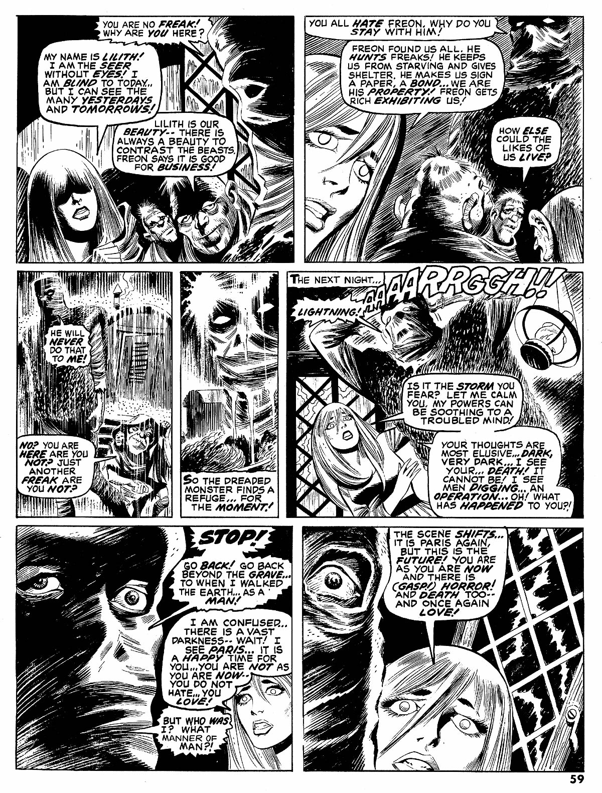 Read online Psycho comic -  Issue #4 - 60