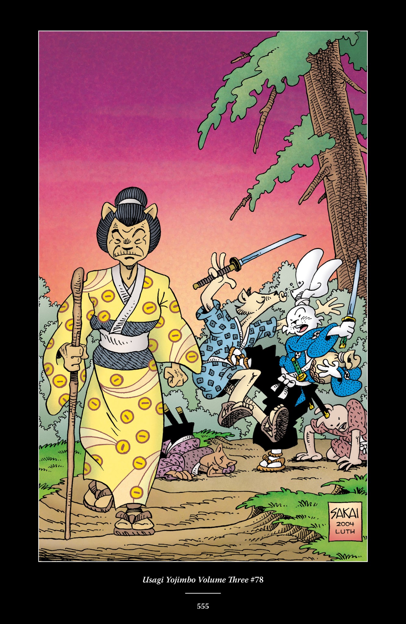 Read online The Usagi Yojimbo Saga comic -  Issue # TPB 5 - 548