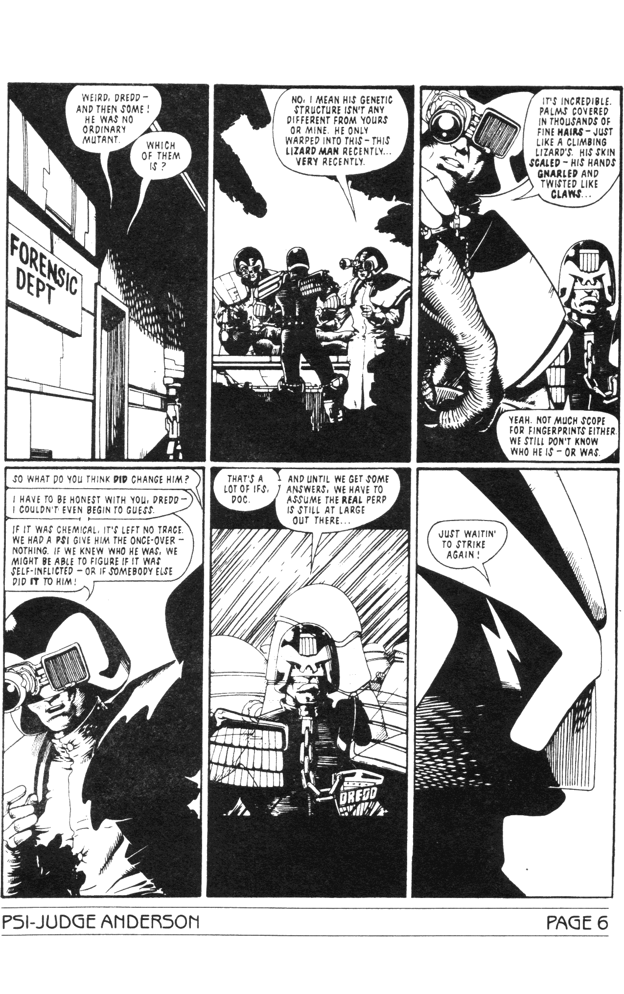 Read online Psi-Judge Anderson comic -  Issue #8 - 8