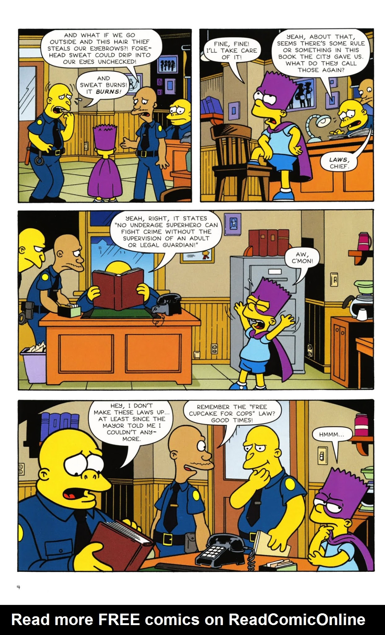 Read online Bongo Comics Presents Simpsons Super Spectacular comic -  Issue #10 - 6