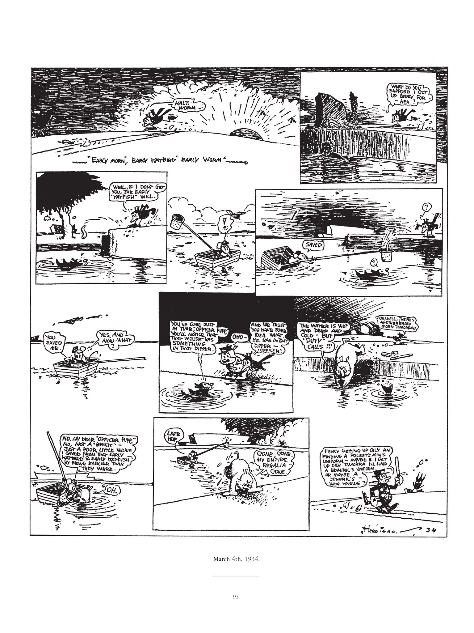 Read online Krazy & Ignatz comic -  Issue # TPB 8 - 92