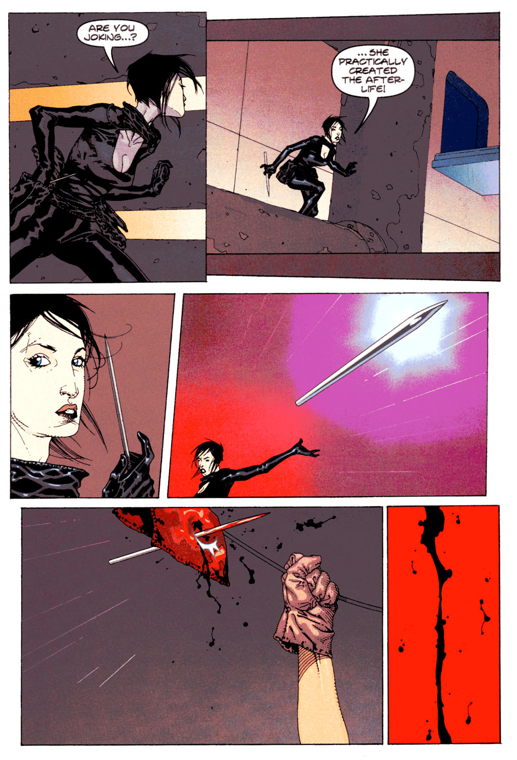Read online Aeon Flux comic -  Issue #4 - 19