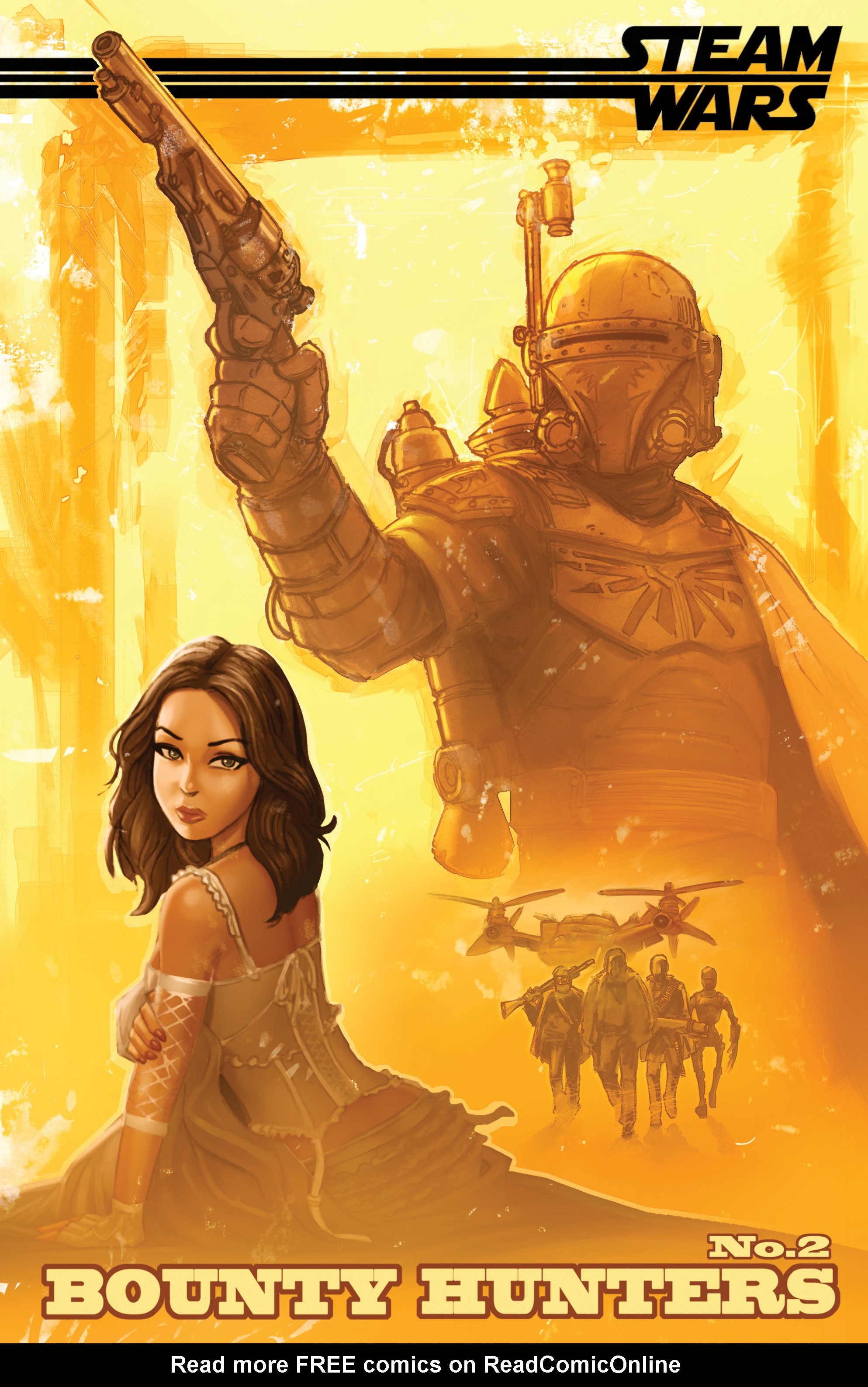 Read online Steam Wars: Bounty Hunters comic -  Issue #2 - 1