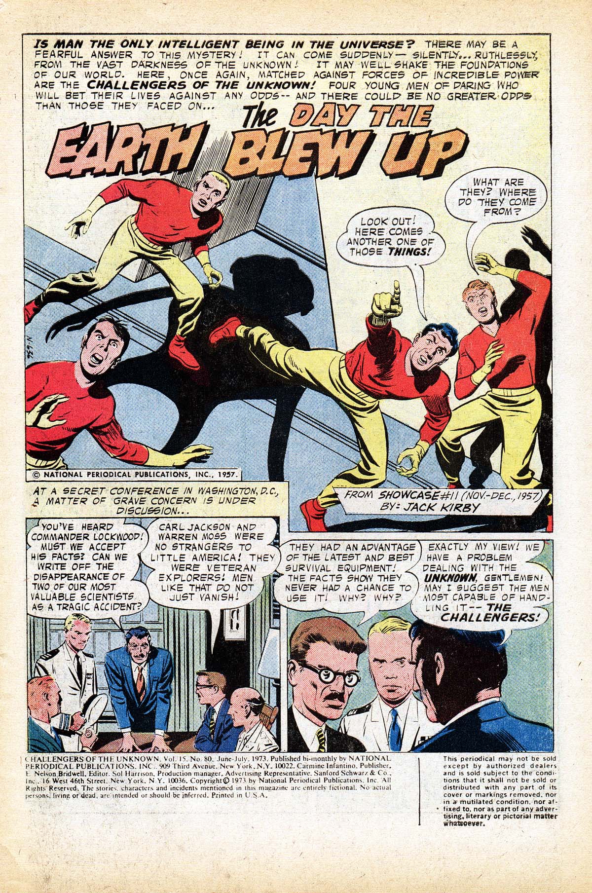 Read online Challengers of the Unknown (1958) comic -  Issue #80 - 3
