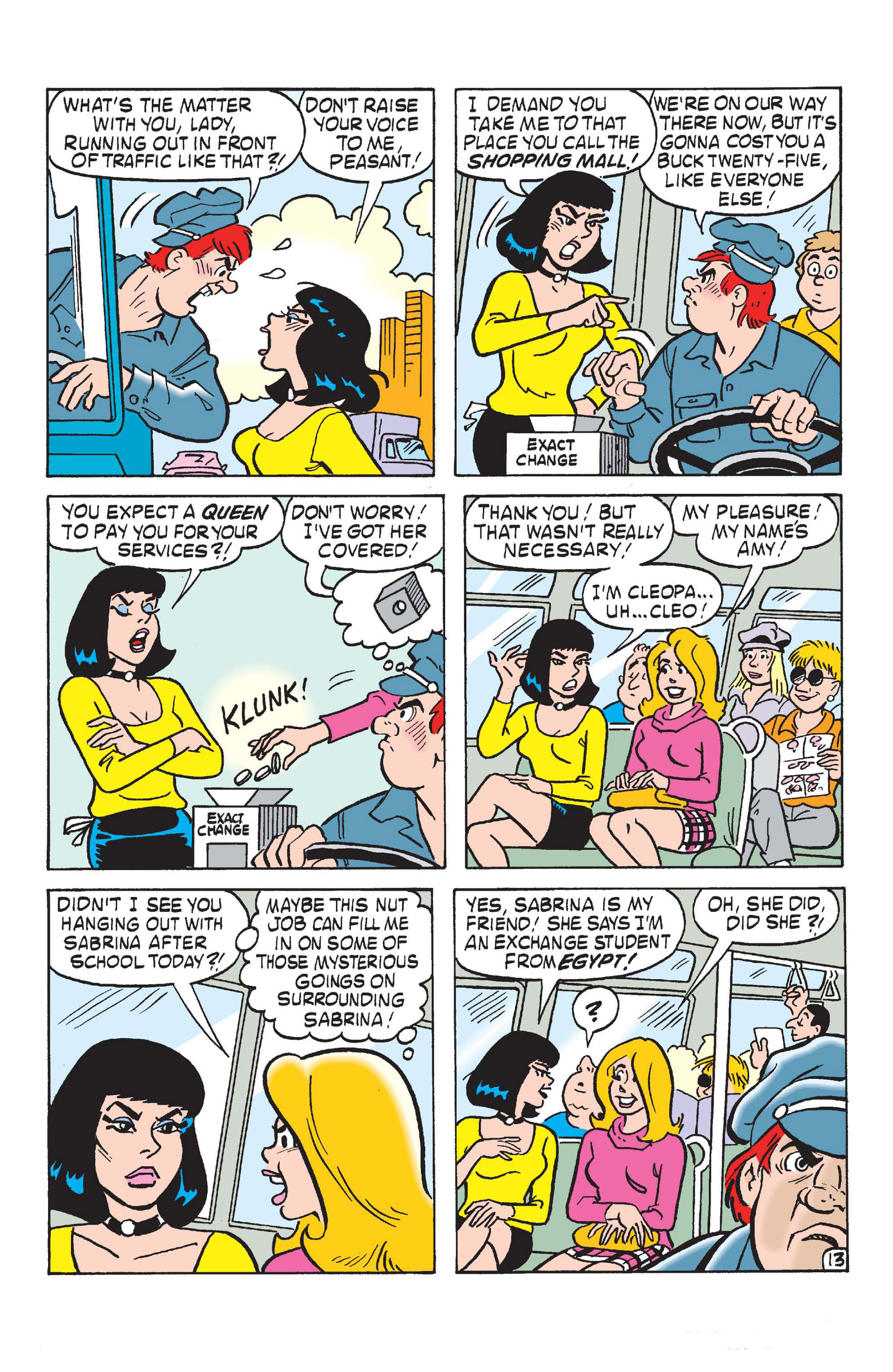 Read online Sabrina the Teenage Witch (1997) comic -  Issue #1 - 15