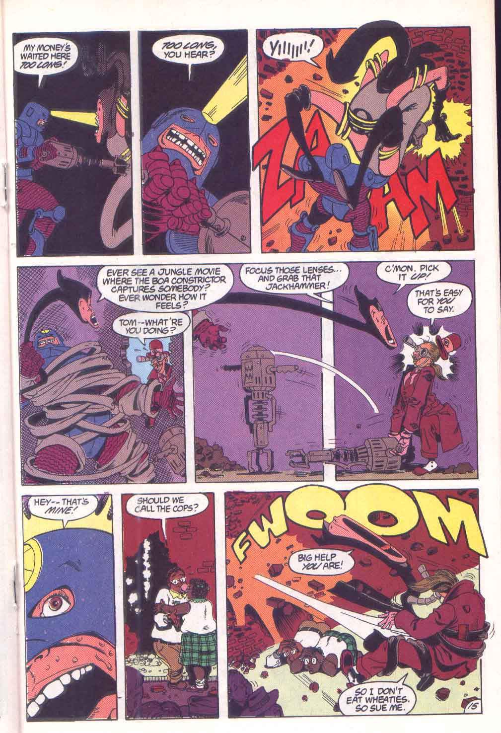 Read online Hero Hotline comic -  Issue #1 - 16