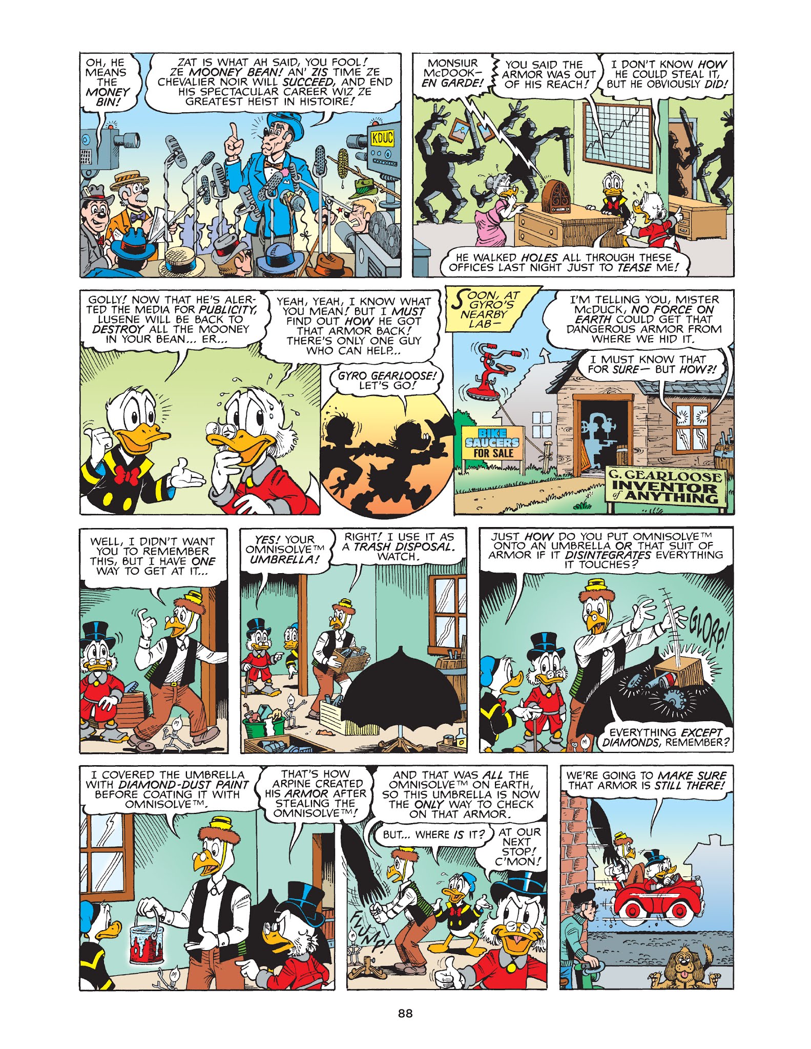Read online Walt Disney Uncle Scrooge and Donald Duck: The Don Rosa Library comic -  Issue # TPB 10 (Part 1) - 89