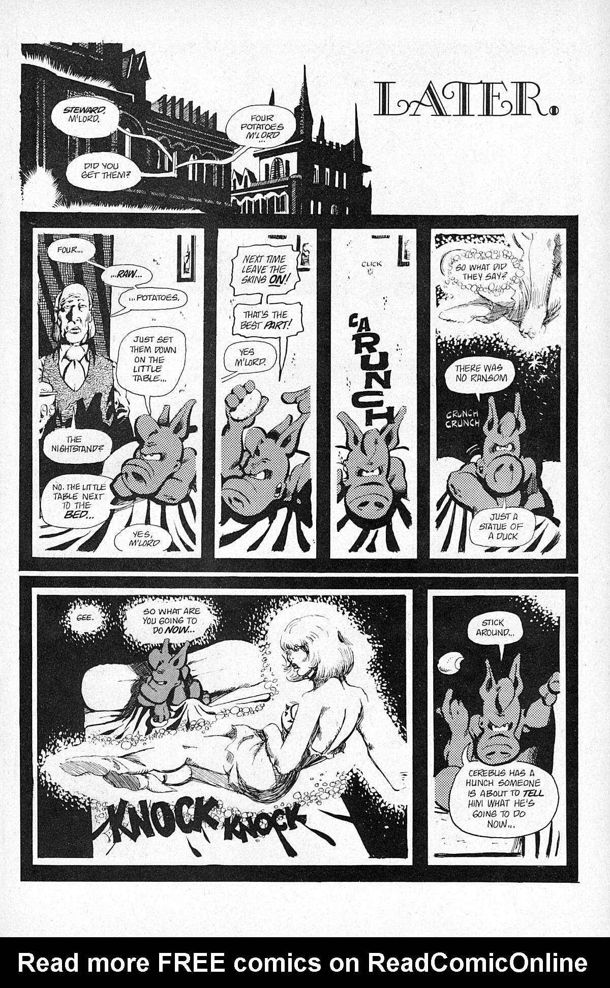 Read online Cerebus comic -  Issue #29 - 19