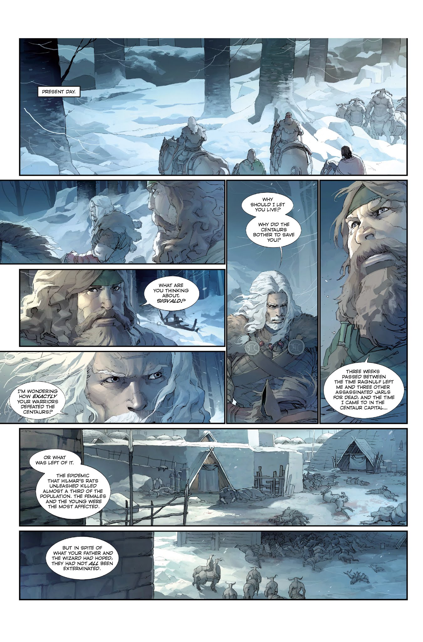 Read online Konungar: War of Crowns comic -  Issue #3 - 17