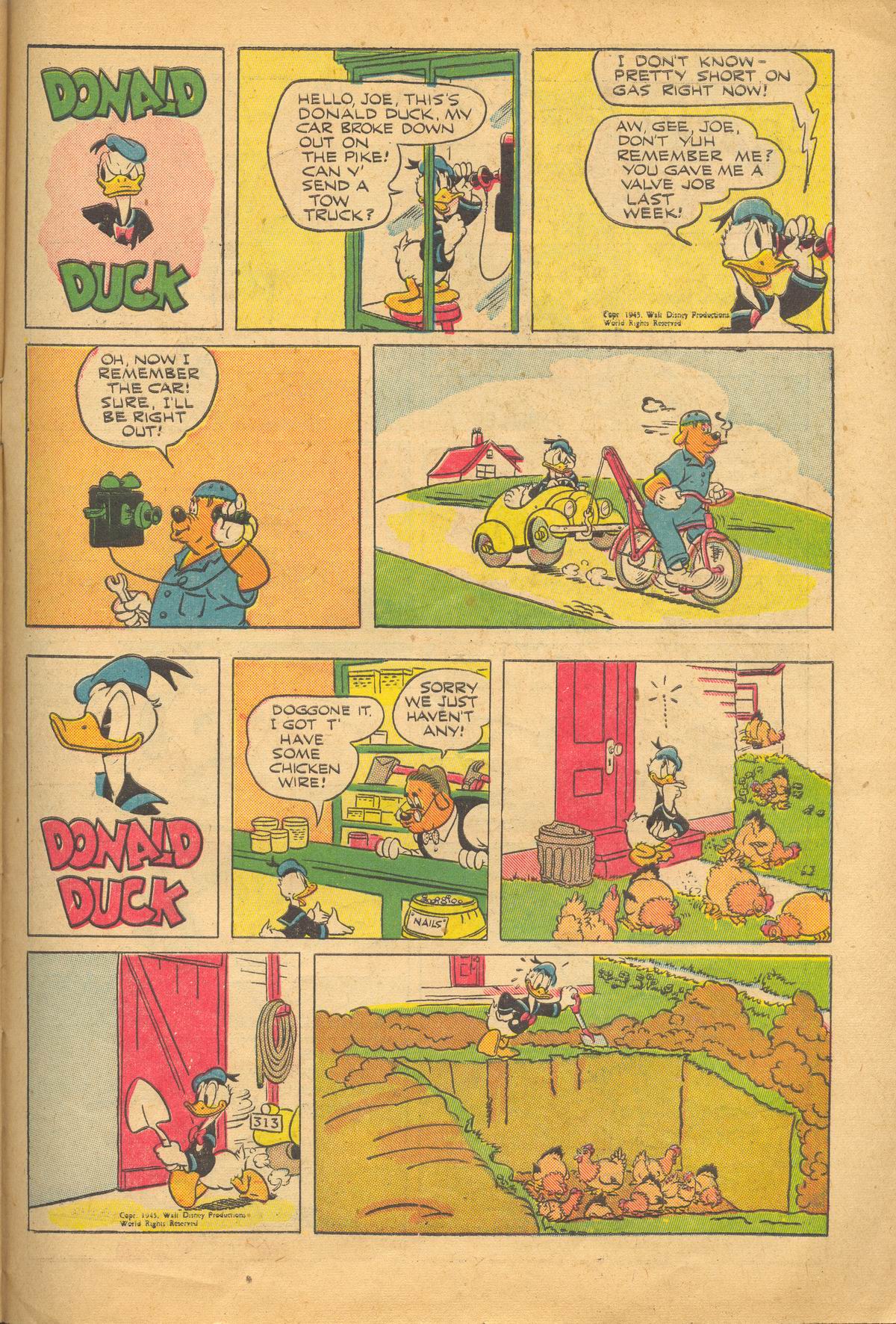 Read online Walt Disney's Comics and Stories comic -  Issue #60 - 27