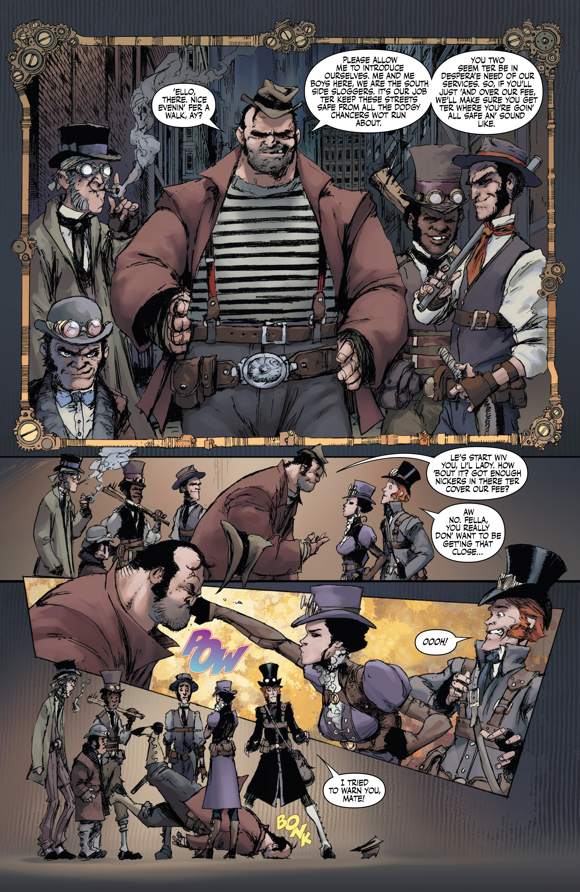 Read online Lady Mechanika: The Lost Boys of West Abbey comic -  Issue #1 - 11
