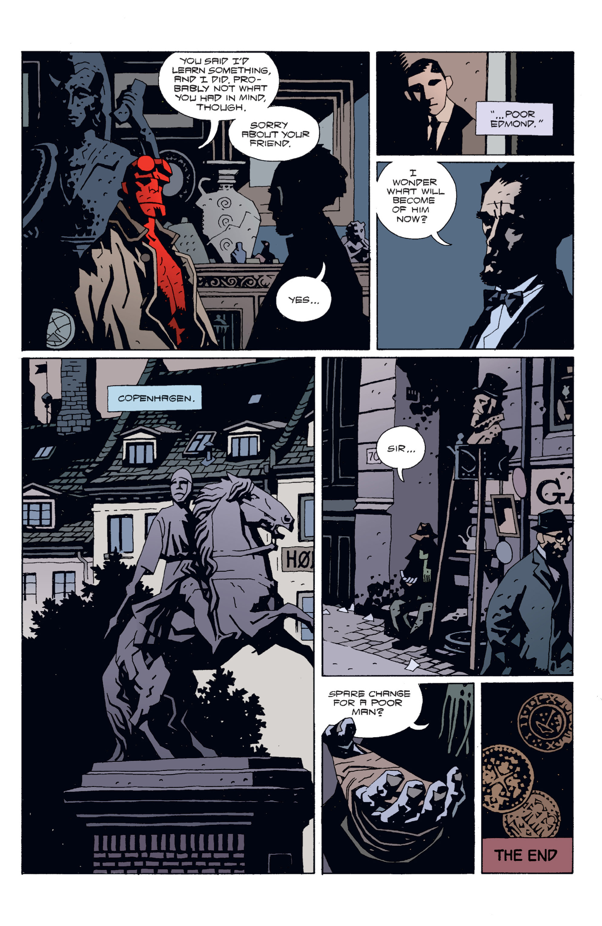 Read online Hellboy comic -  Issue #4 - 32