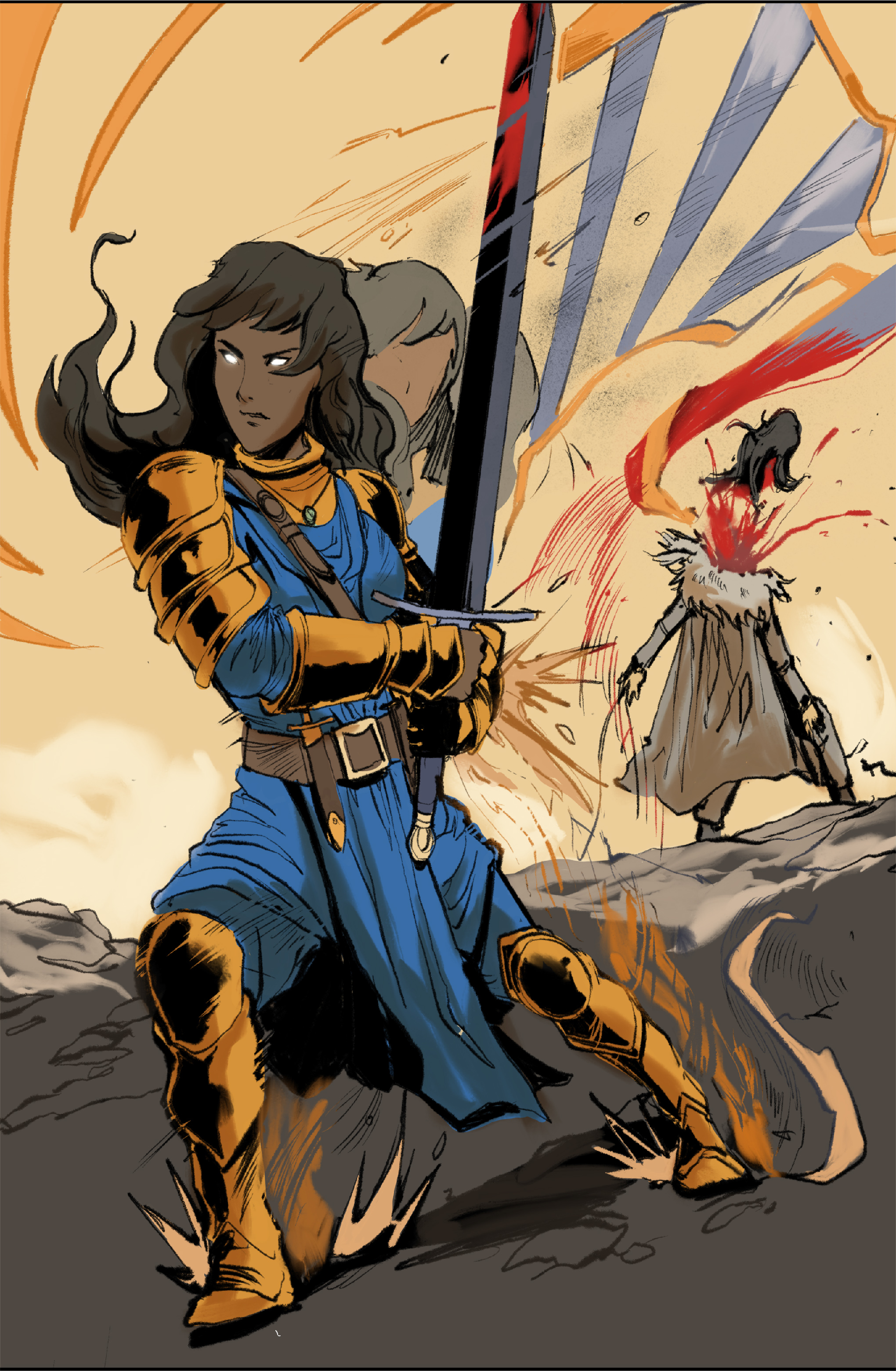 Read online War Angels: Origins Anthology comic -  Issue # TPB - 128