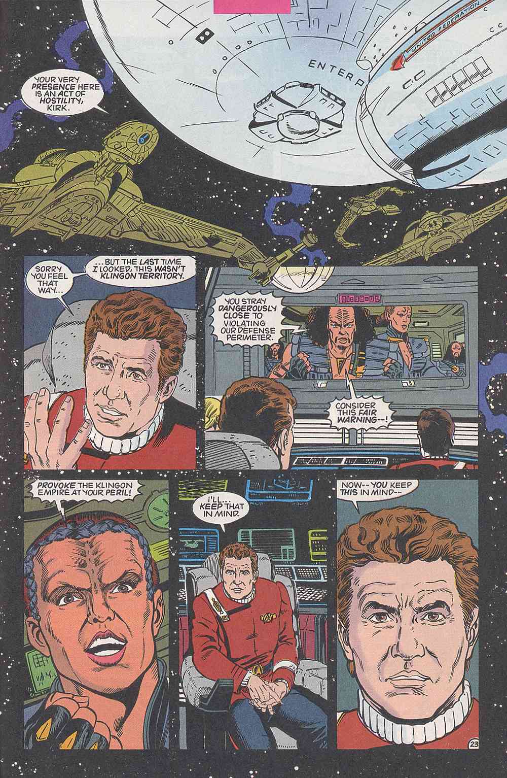 Read online Star Trek (1989) comic -  Issue #46 - 29