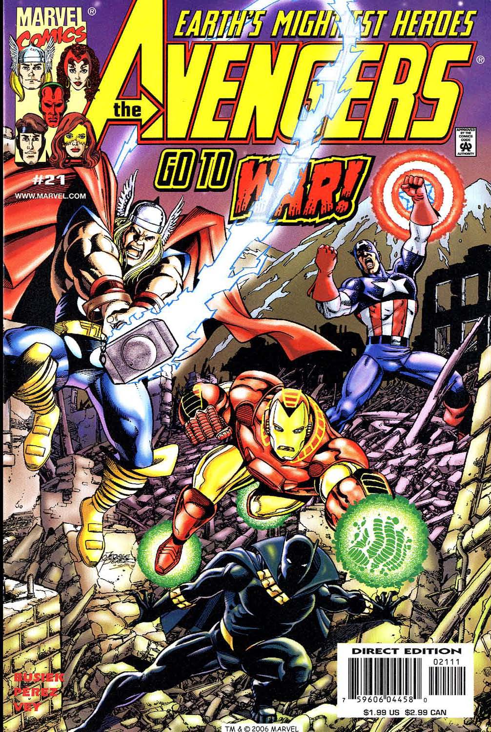 Read online The Avengers (1963) comic -  Issue #436 - 1