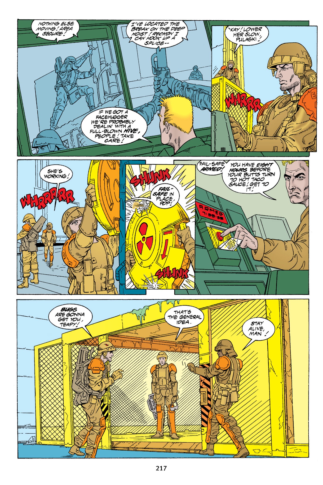 Read online Aliens Omnibus comic -  Issue # TPB 4 - 216