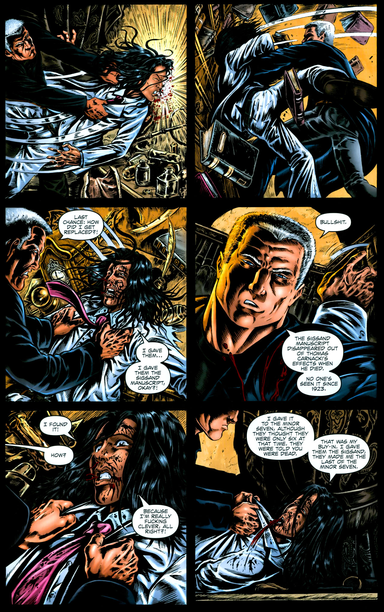 Read online Gravel comic -  Issue #0 - 13