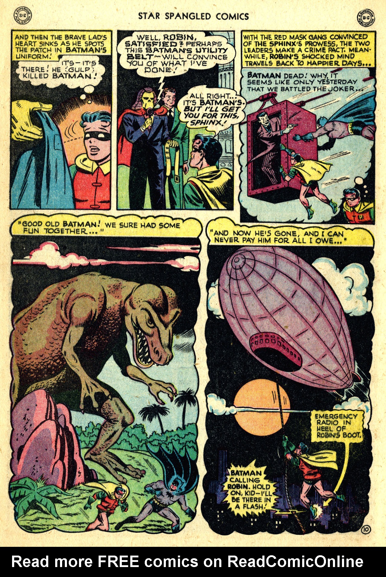 Read online Star Spangled Comics comic -  Issue #93 - 12