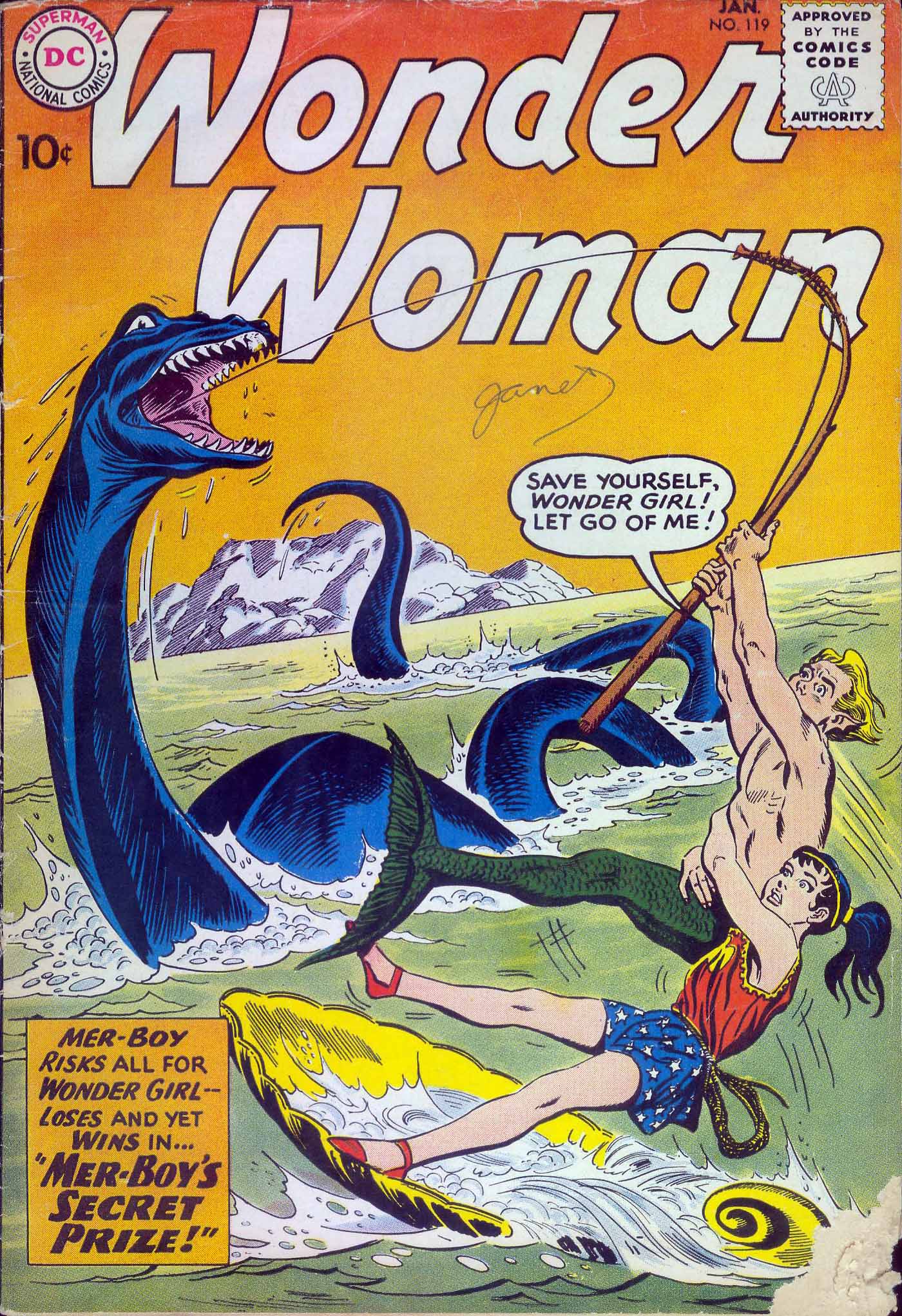 Read online Wonder Woman (1942) comic -  Issue #119 - 1