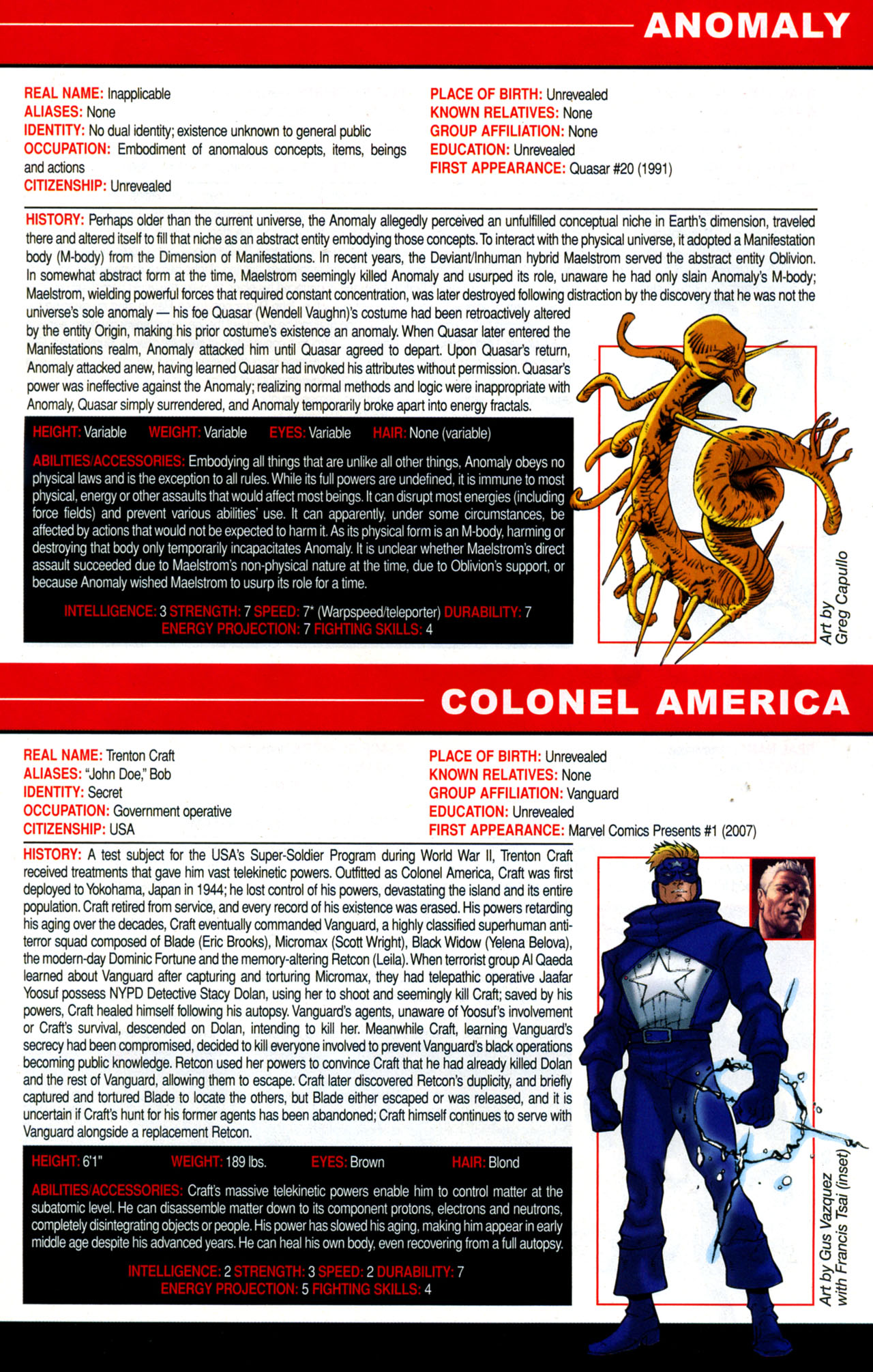 Read online Official Handbook of the Marvel Universe A To Z Update comic -  Issue #1 - 61