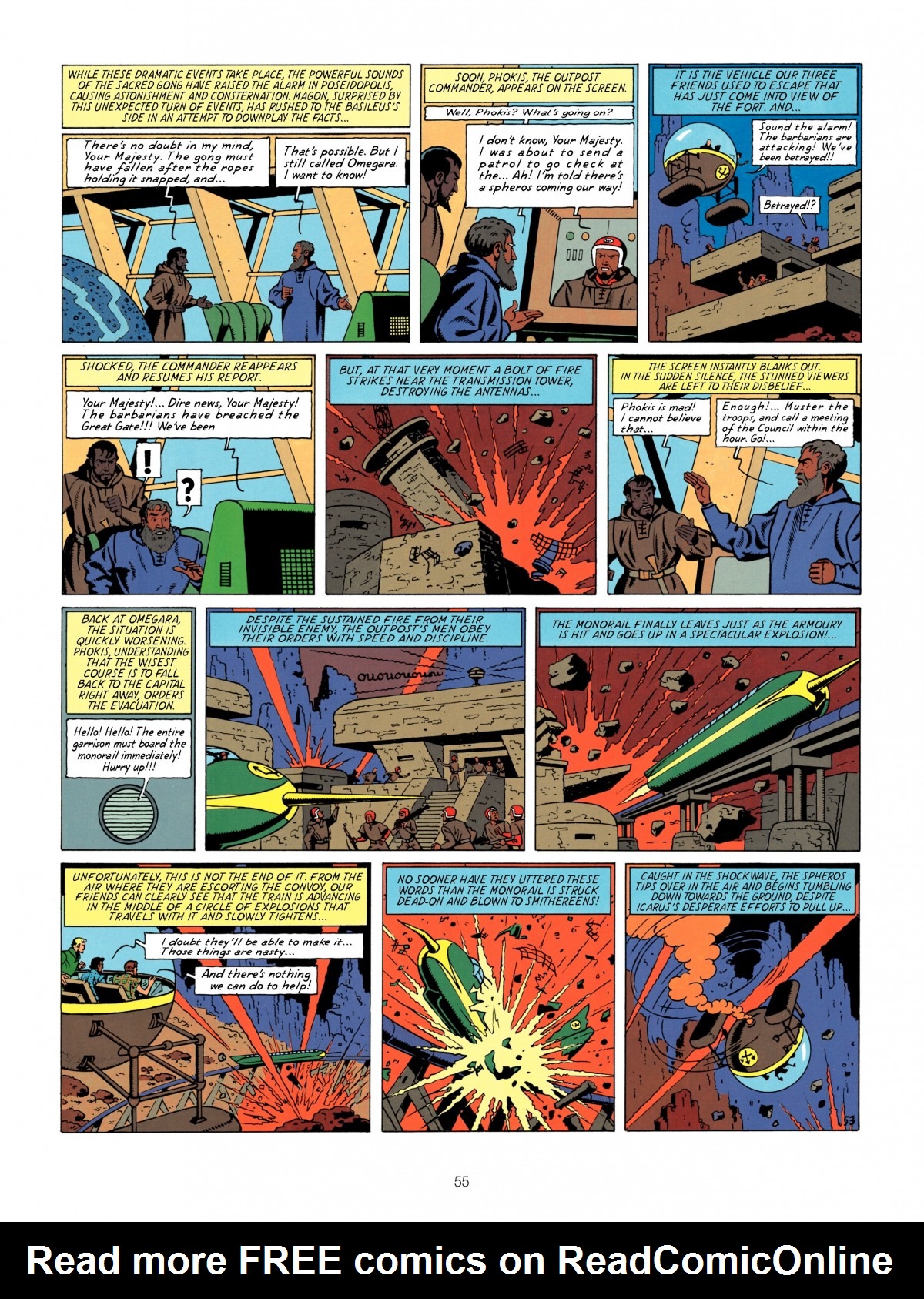 Read online Blake & Mortimer comic -  Issue #12 - 55