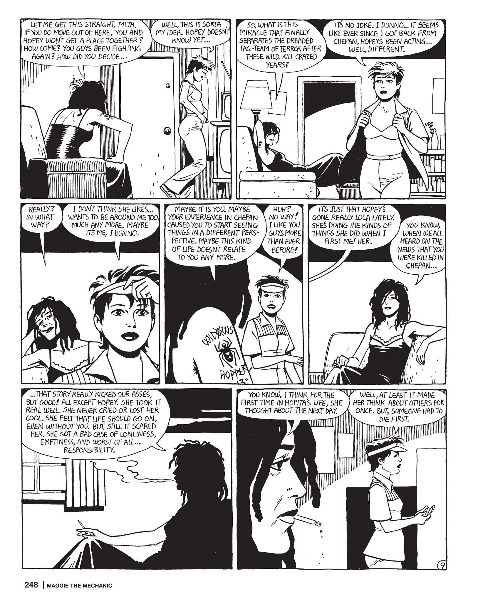 Read online Maggie the Mechanic: The Love & Rockets Library - Locas comic -  Issue # TPB (Part 3) - 59
