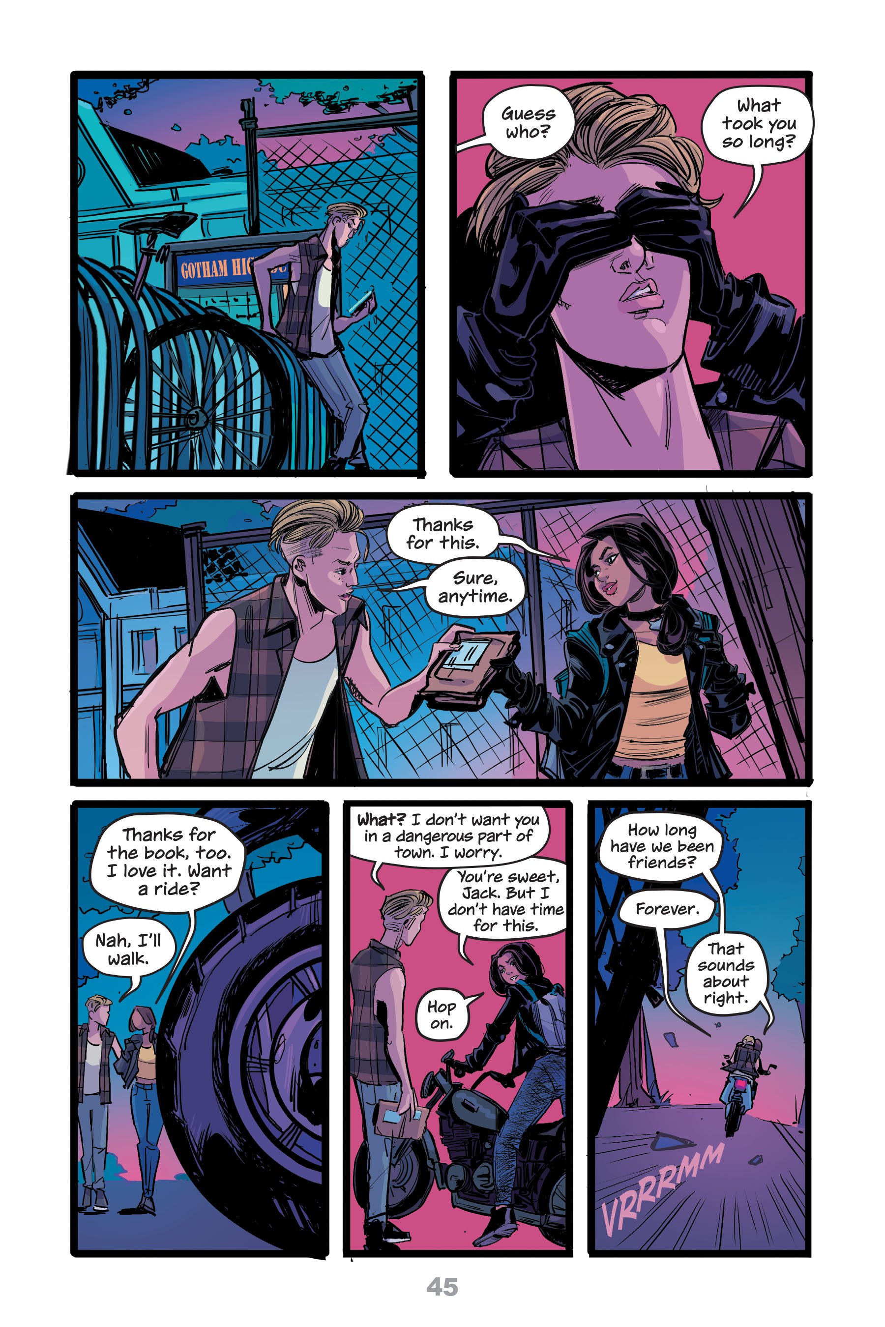 Read online Gotham High comic -  Issue # TPB (Part 1) - 43