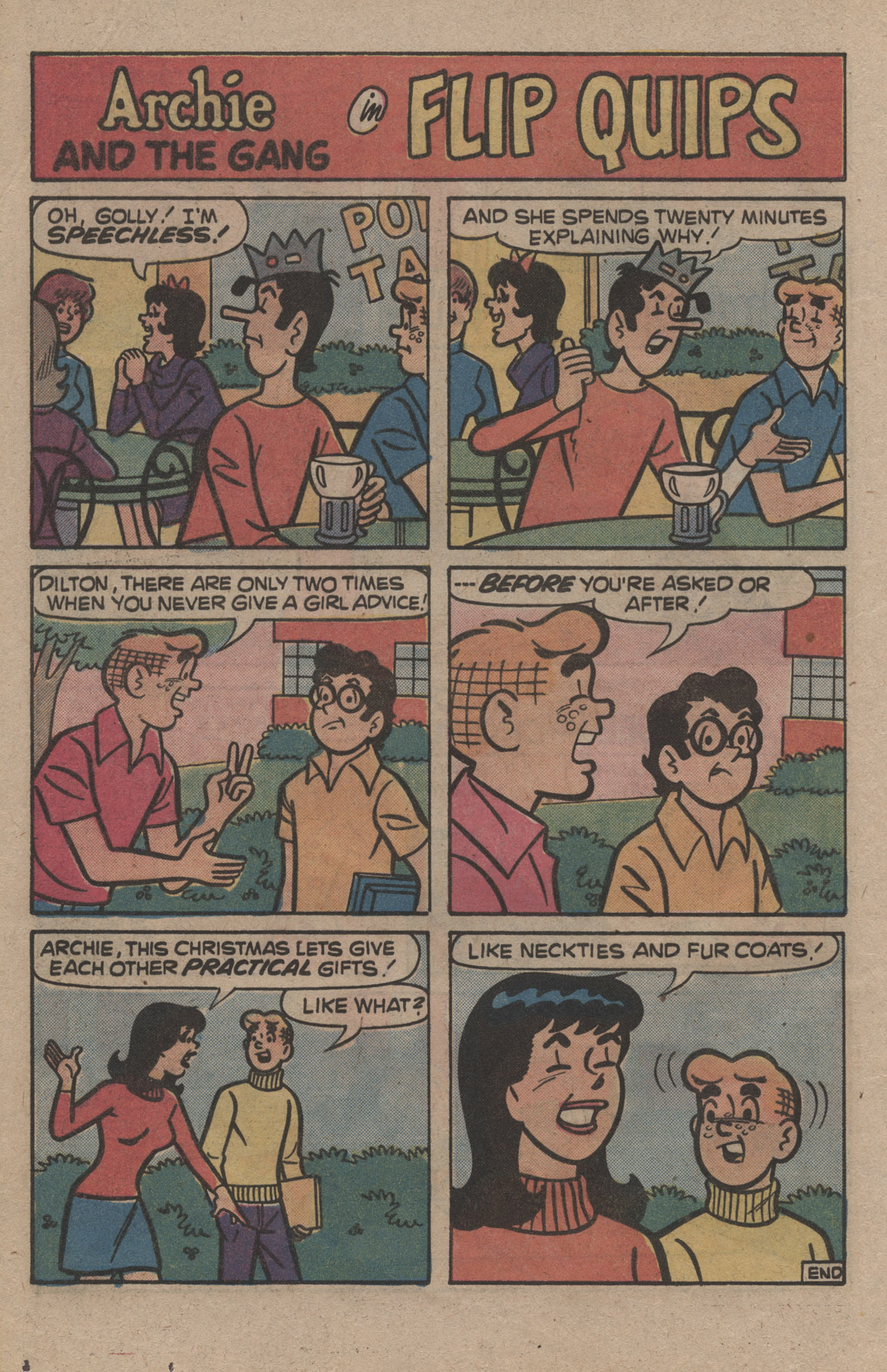 Read online Archie's Joke Book Magazine comic -  Issue #240 - 24