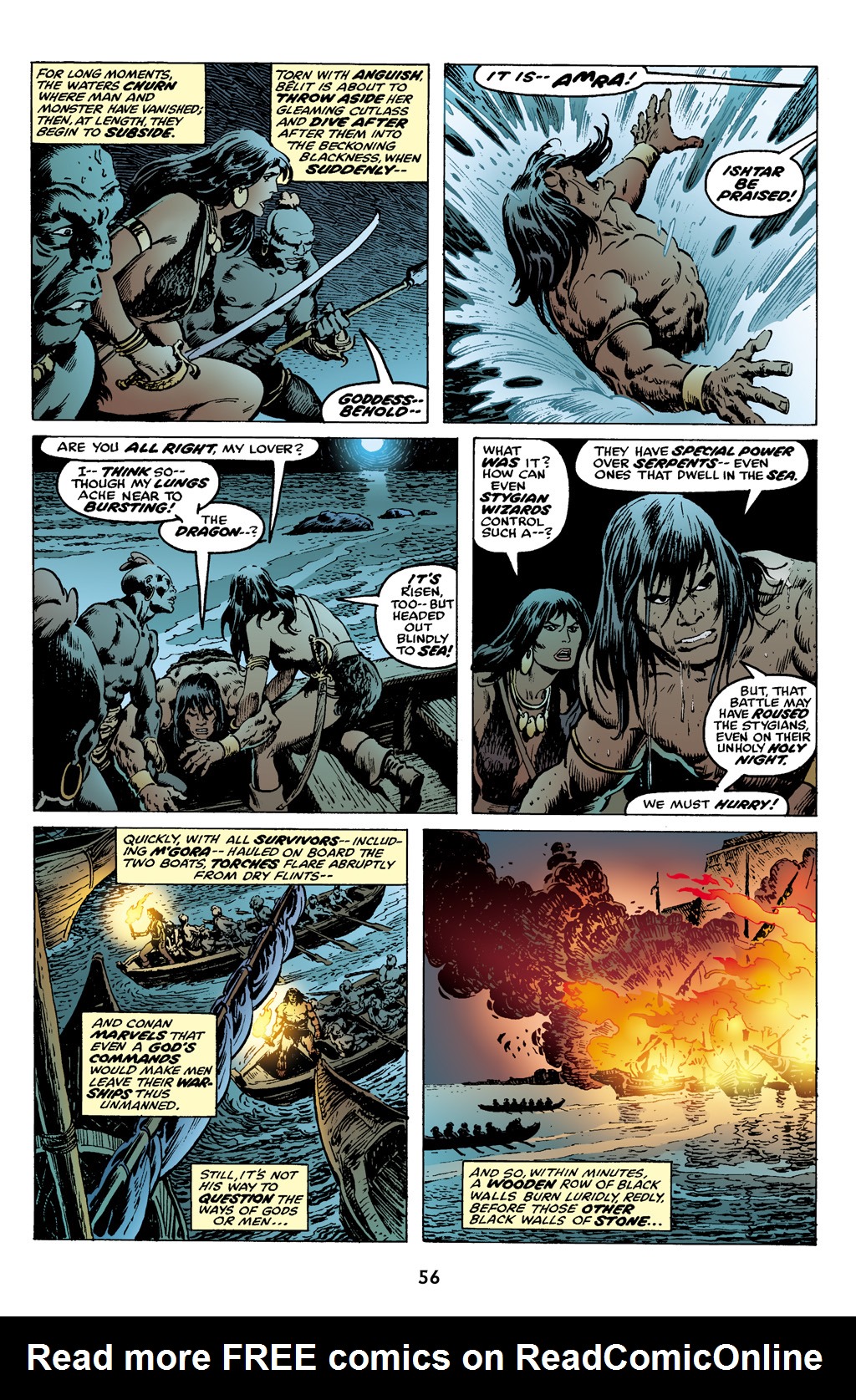 Read online The Chronicles of Conan comic -  Issue # TPB 10 (Part 1) - 56