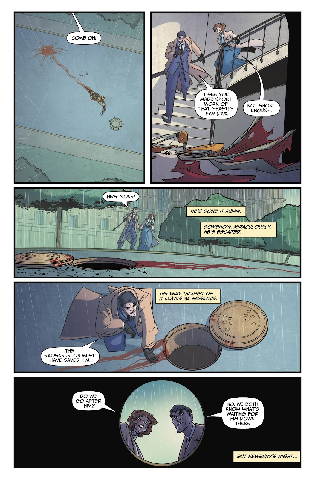 Newbury & Hobbes: The Undying issue 4 - Page 22