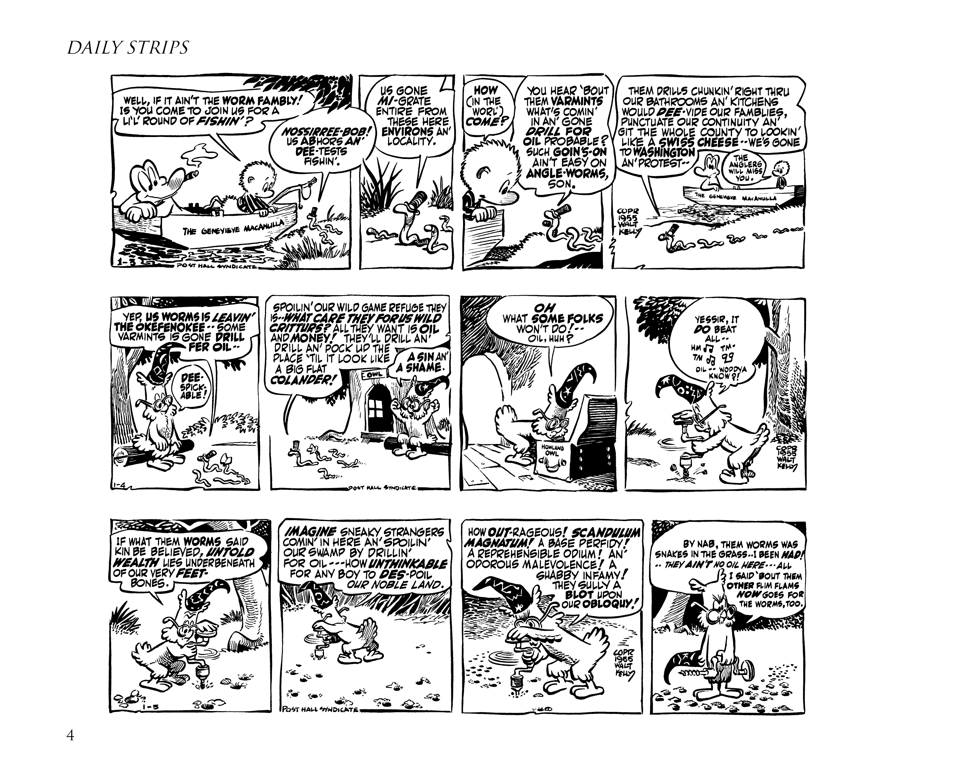 Read online Pogo by Walt Kelly: The Complete Syndicated Comic Strips comic -  Issue # TPB 4 (Part 1) - 16