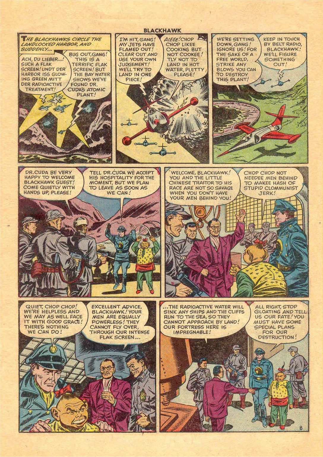 Read online Blackhawk (1957) comic -  Issue #67 - 9