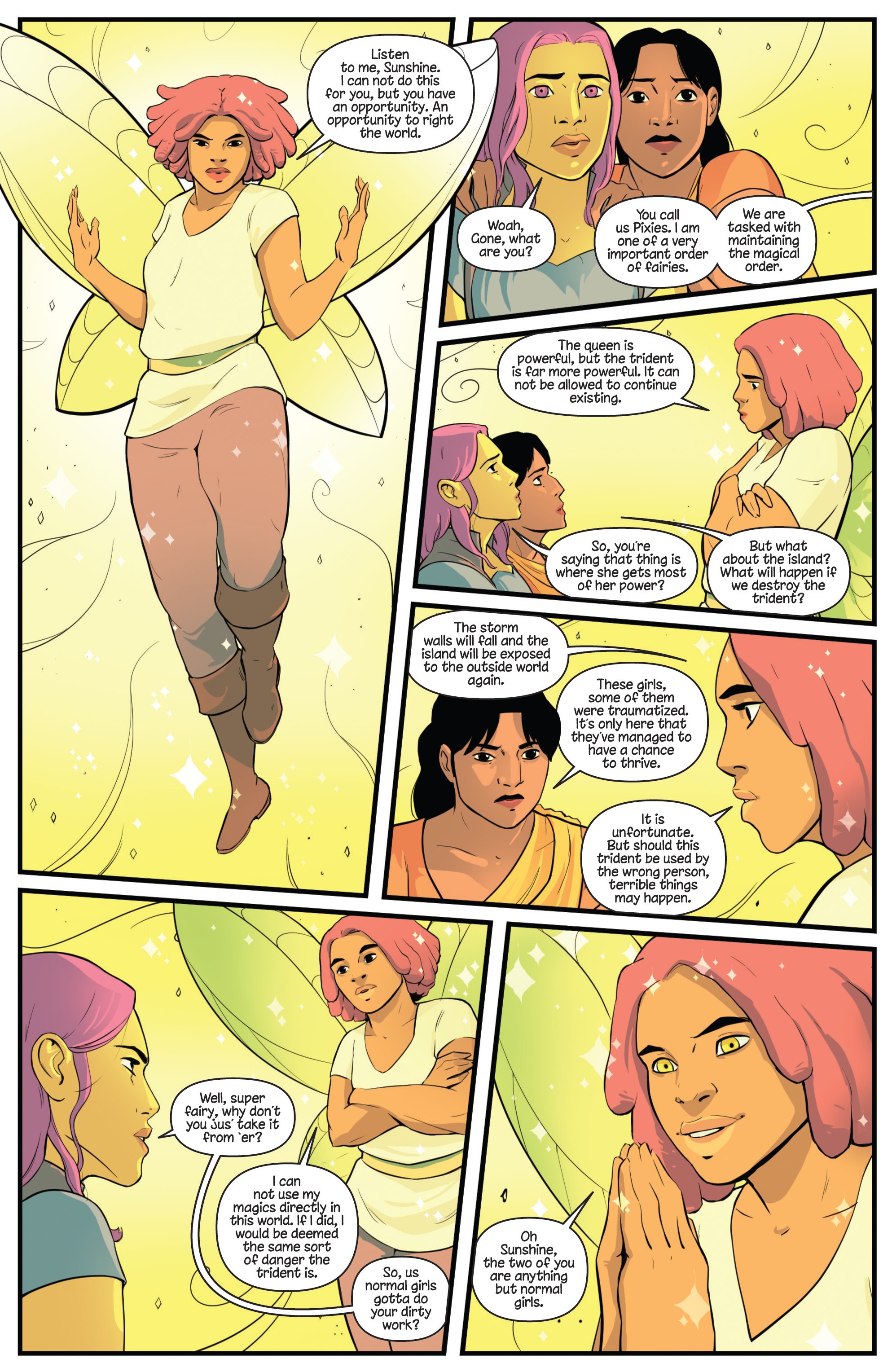 Read online Princeless Raven Year Two: Love and Revenge comic -  Issue # _TPB Get Lost Together - 90