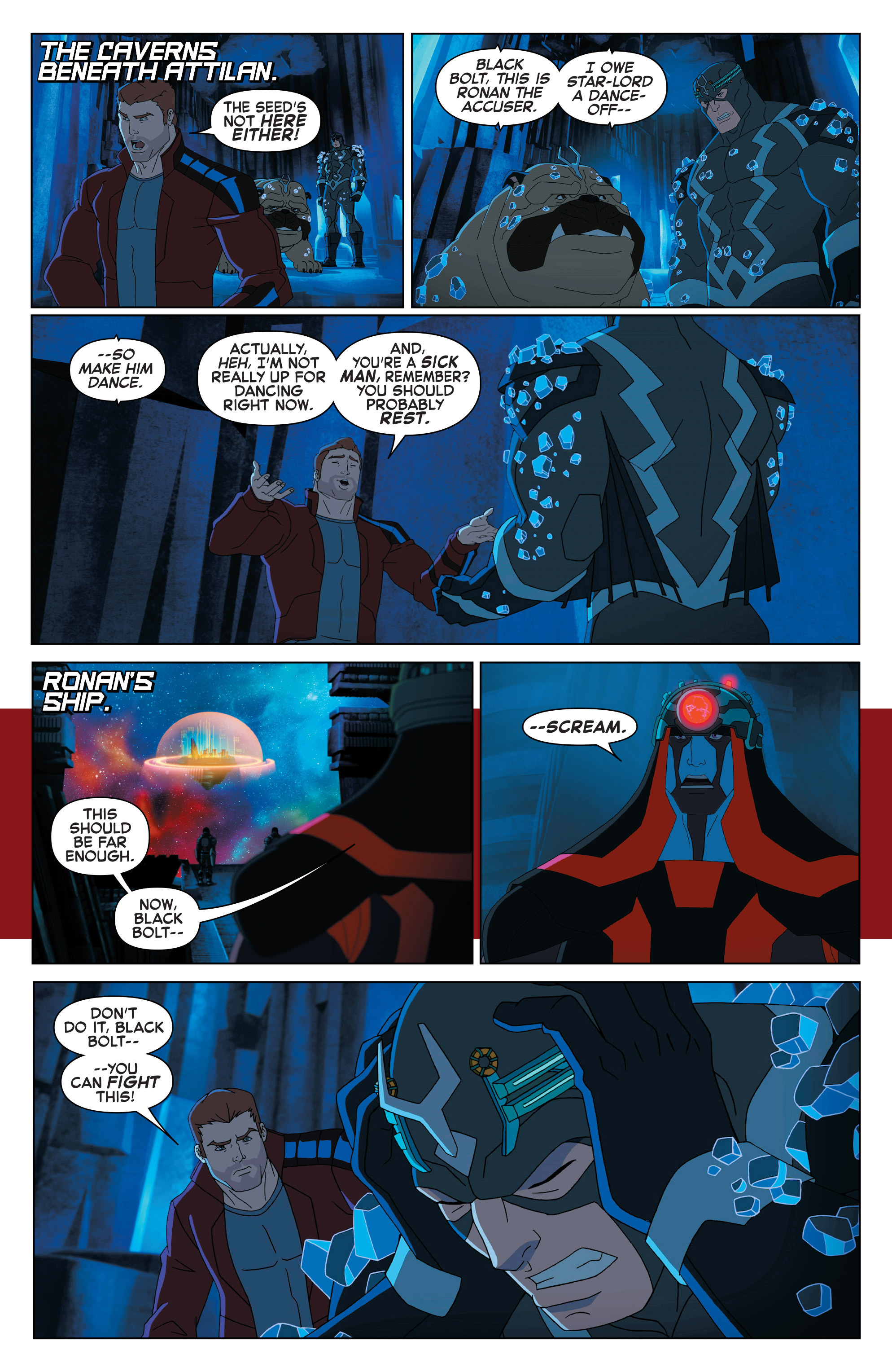 Read online Marvel Universe Guardians of the Galaxy [II] comic -  Issue #12 - 19