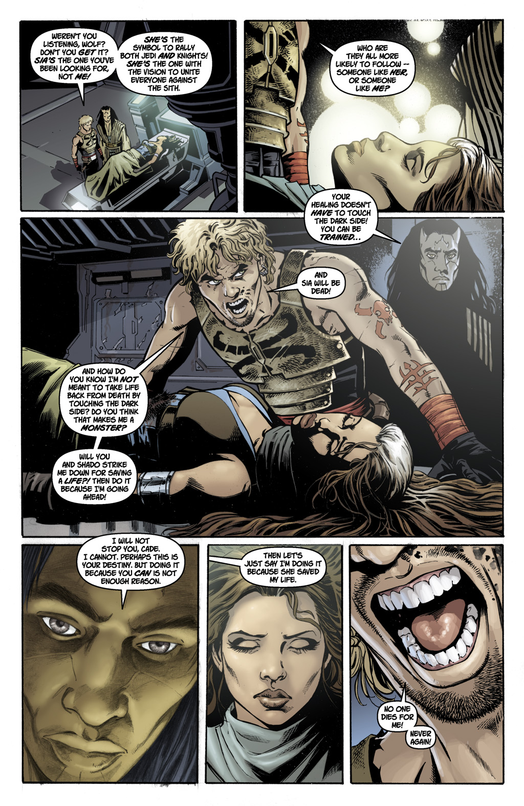 Read online Star Wars: Legacy (2006) comic -  Issue #7 - 18