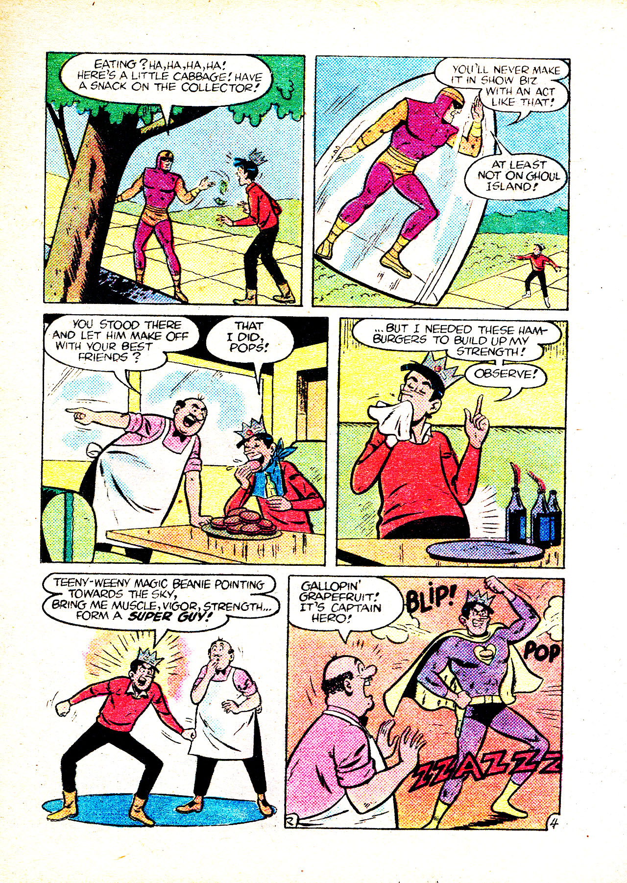 Read online Captain Hero Comics Digest Magazine comic -  Issue # TPB - 68