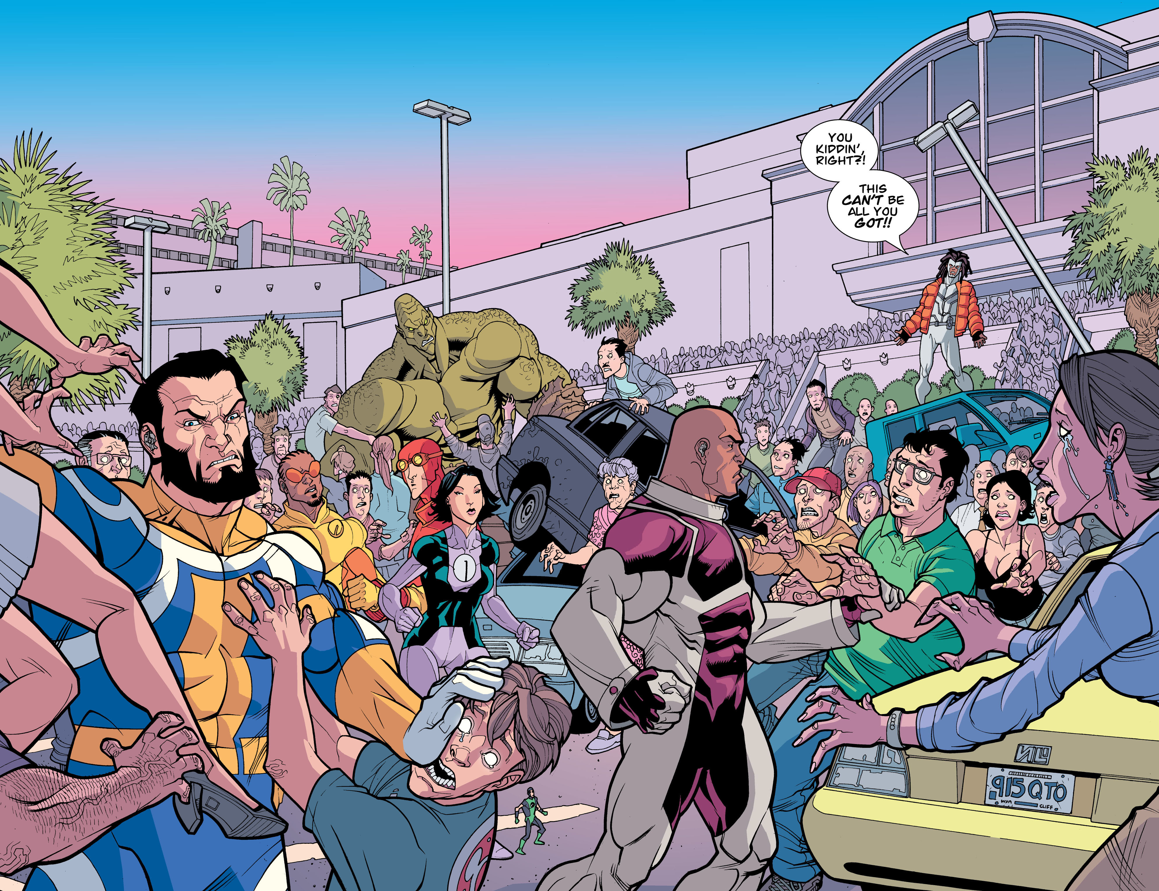 Read online Invincible comic -  Issue # _TPB 7 - Threes Company - 16