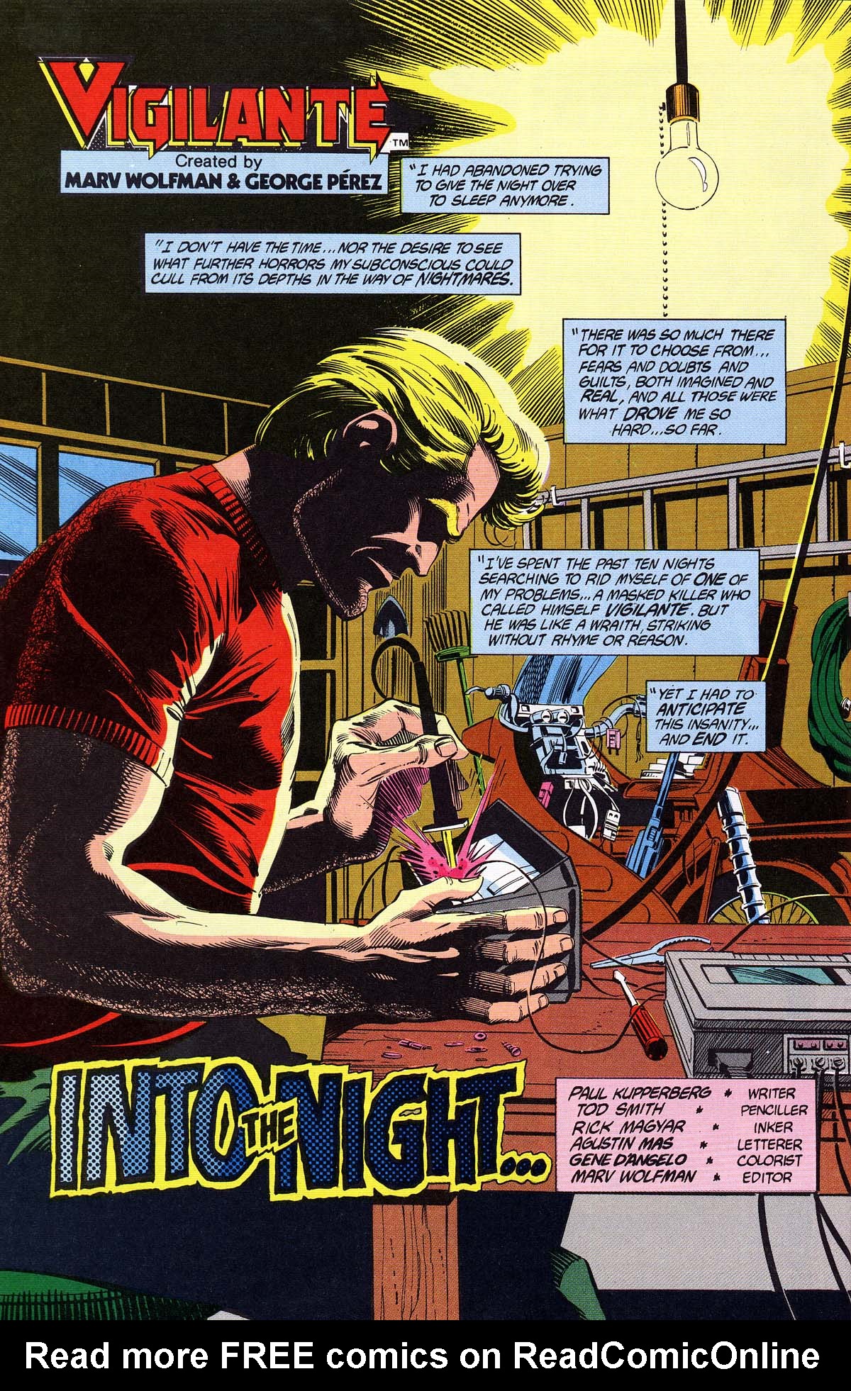 Read online Vigilante (1983) comic -  Issue #26 - 4